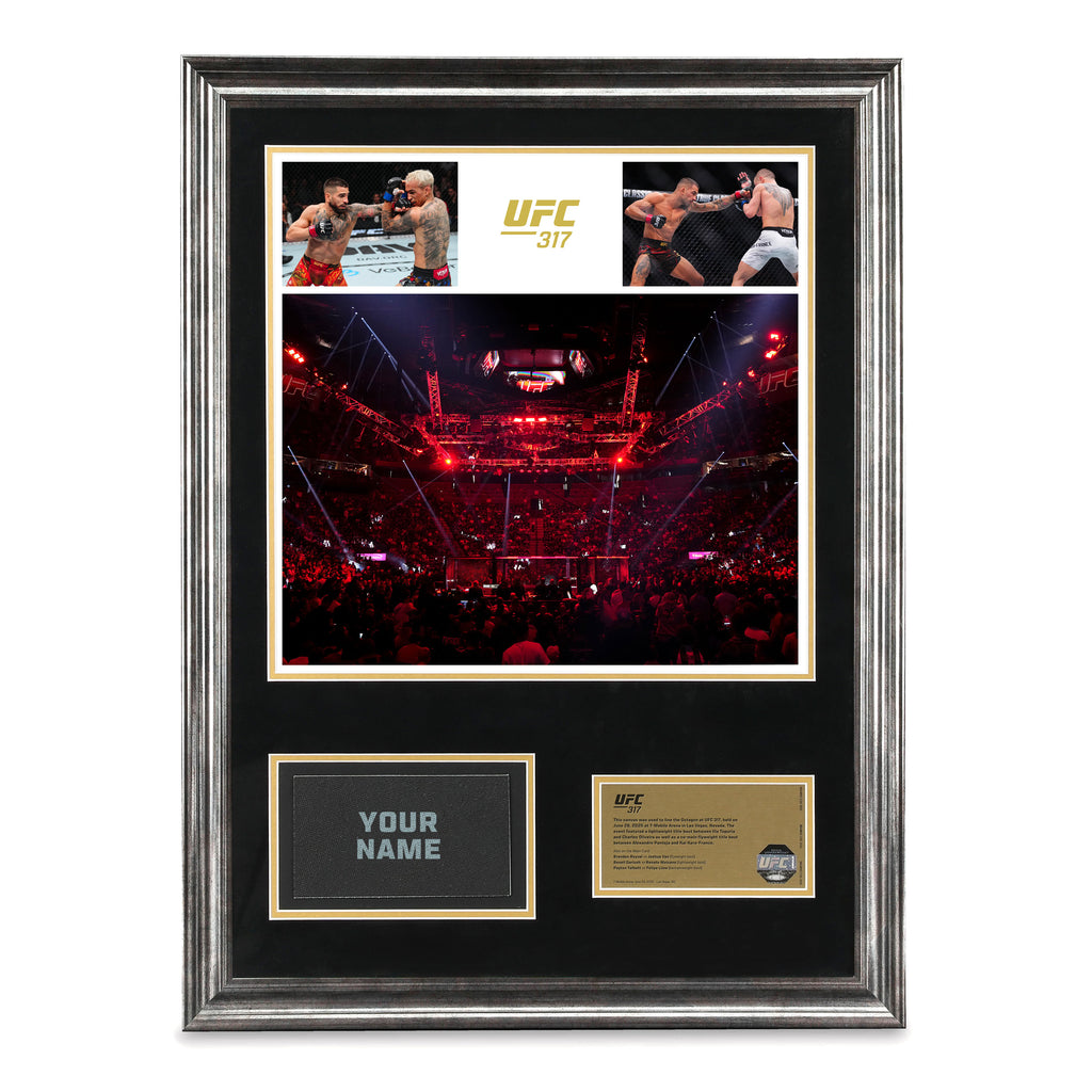 SOLD OUT: UFC 317: Topuria vs Oliveira Name on Canvas