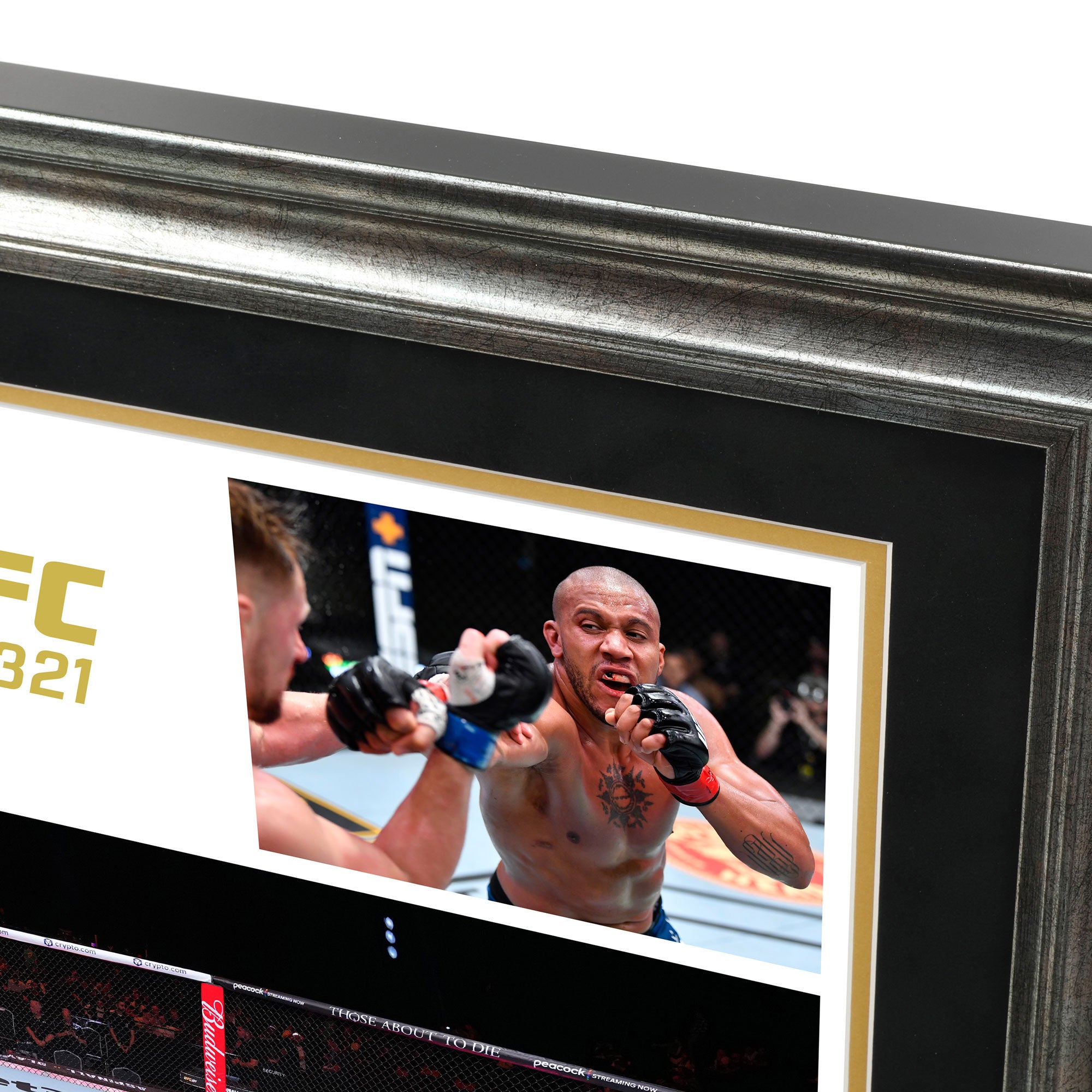 UFC 321: Aspinall vs Gane Name on Canvas