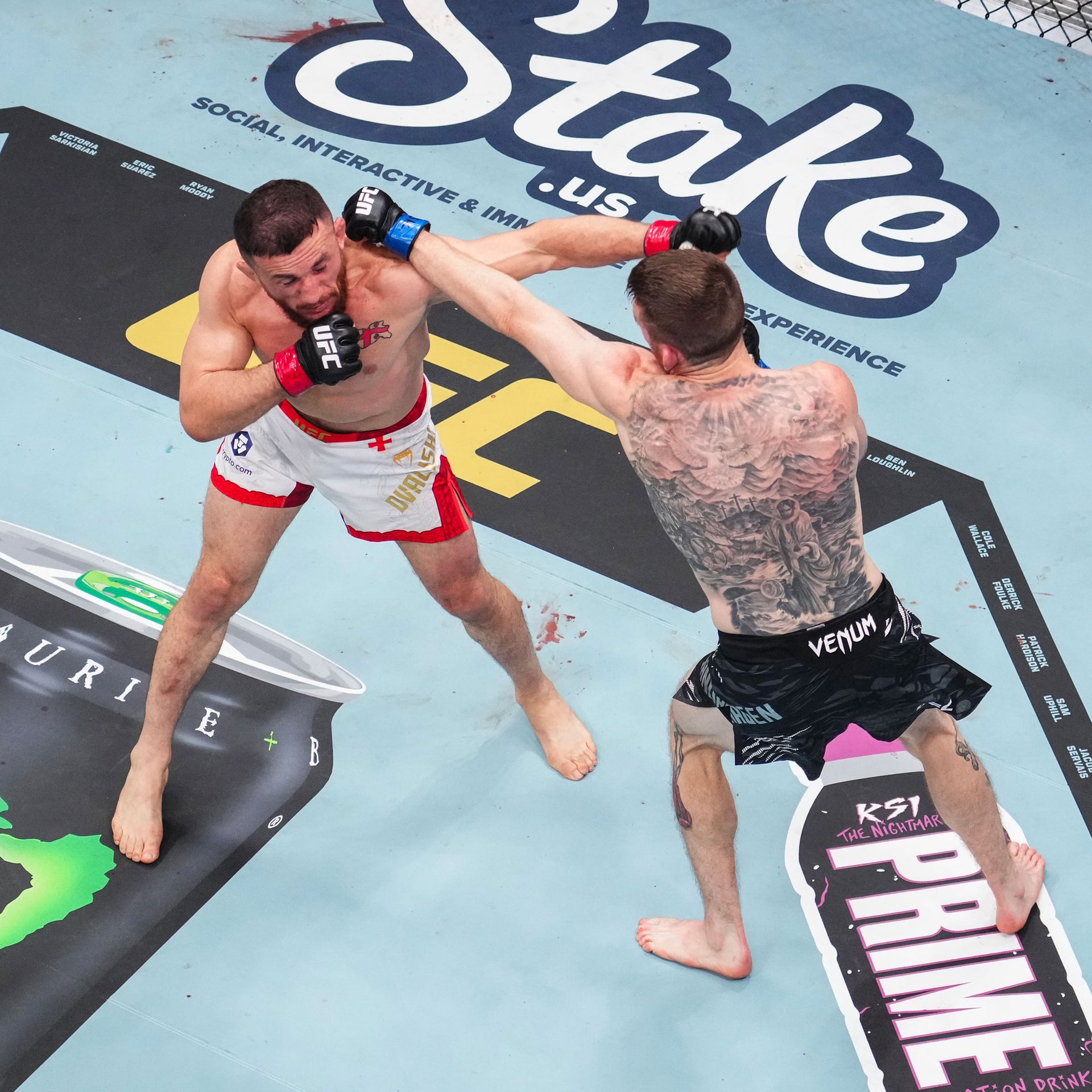 SOLD OUT: UFC 320: Ankalaev vs Pereira 2 Name on Canvas