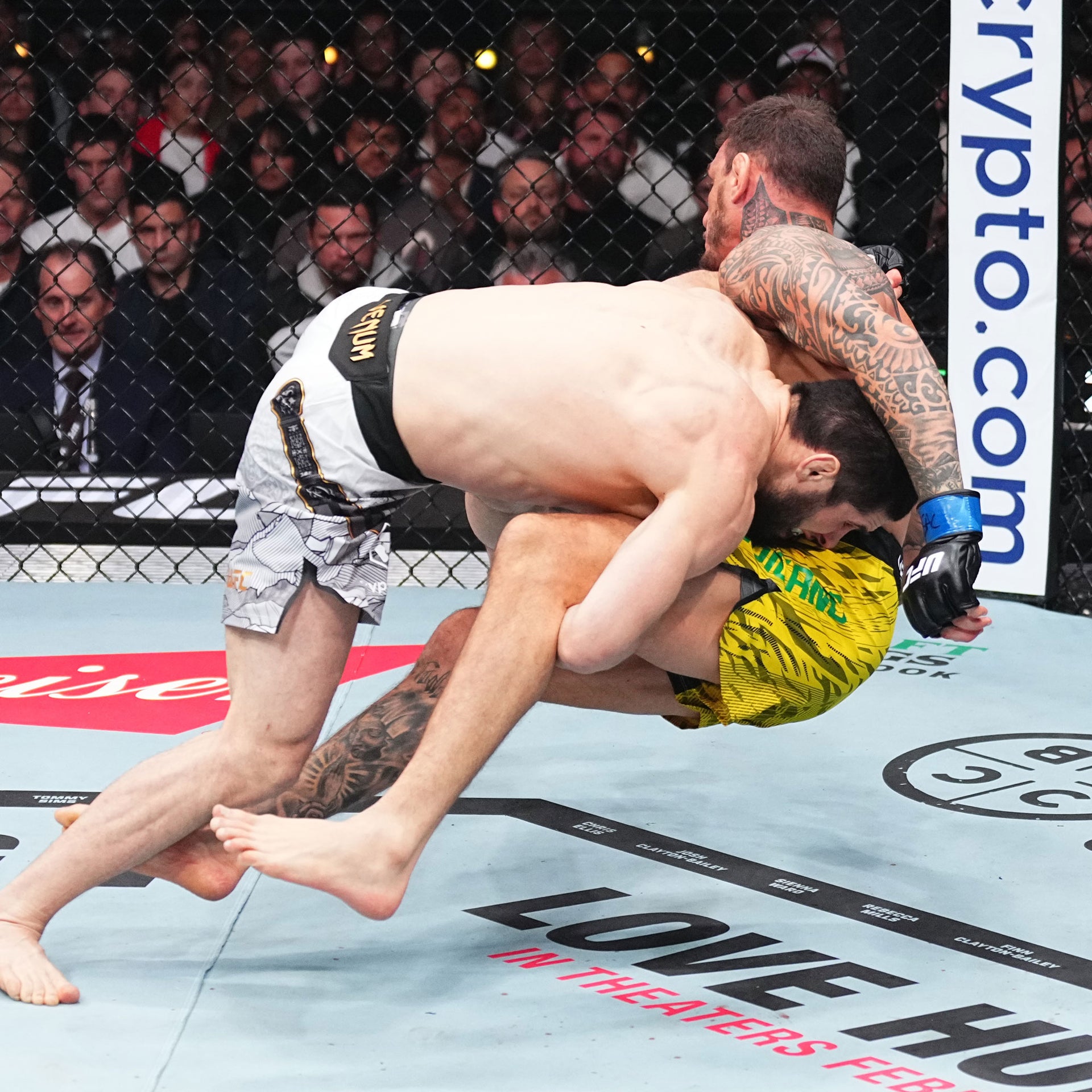 UFC 322: Della Maddalena vs Makhachev Name on Canvas