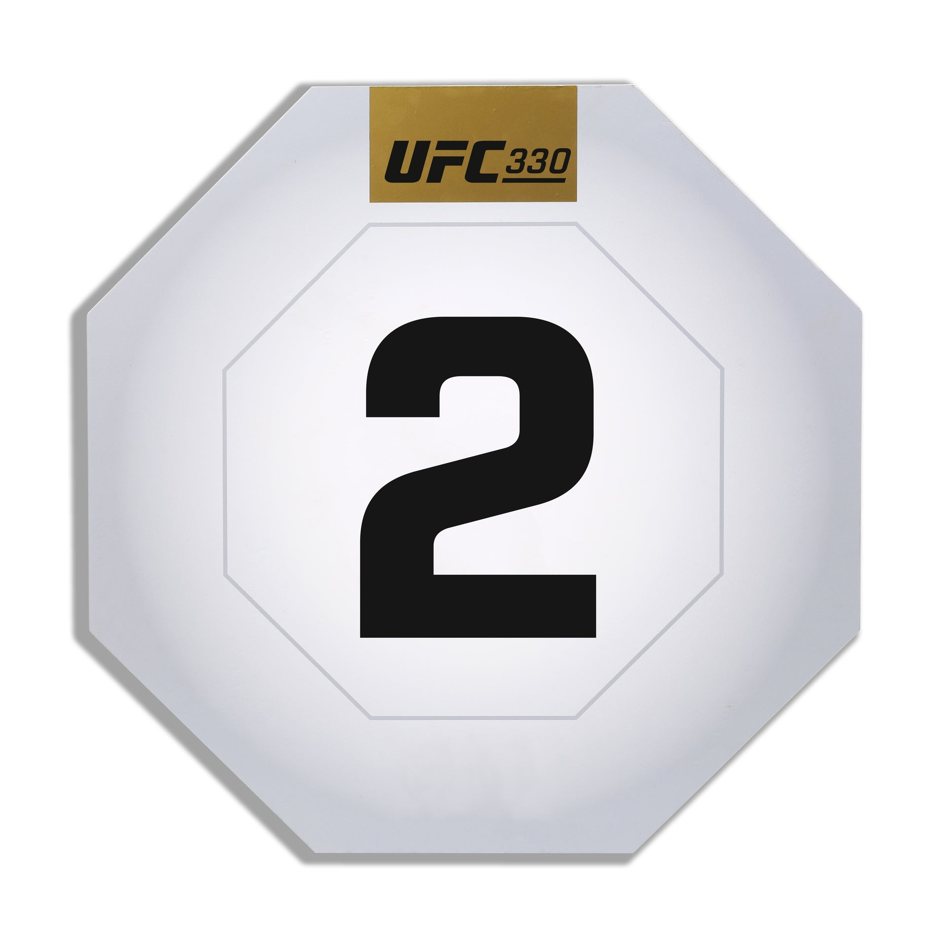 UFC 330: Makhachev vs Machado Garry Event Used Round Card Two