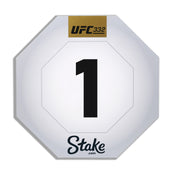 UFC 332: Silva vs Wang Event Used Round Card One