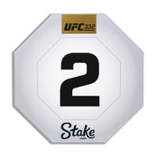 UFC 332: Silva vs Wang Event Used Round Card Two