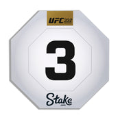 UFC 332: Silva vs Wang Event Used Round Card Three