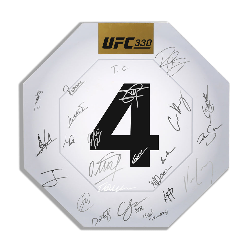 UFC 330: Makhachev vs Machado Garry Signed Replica Round Card Four