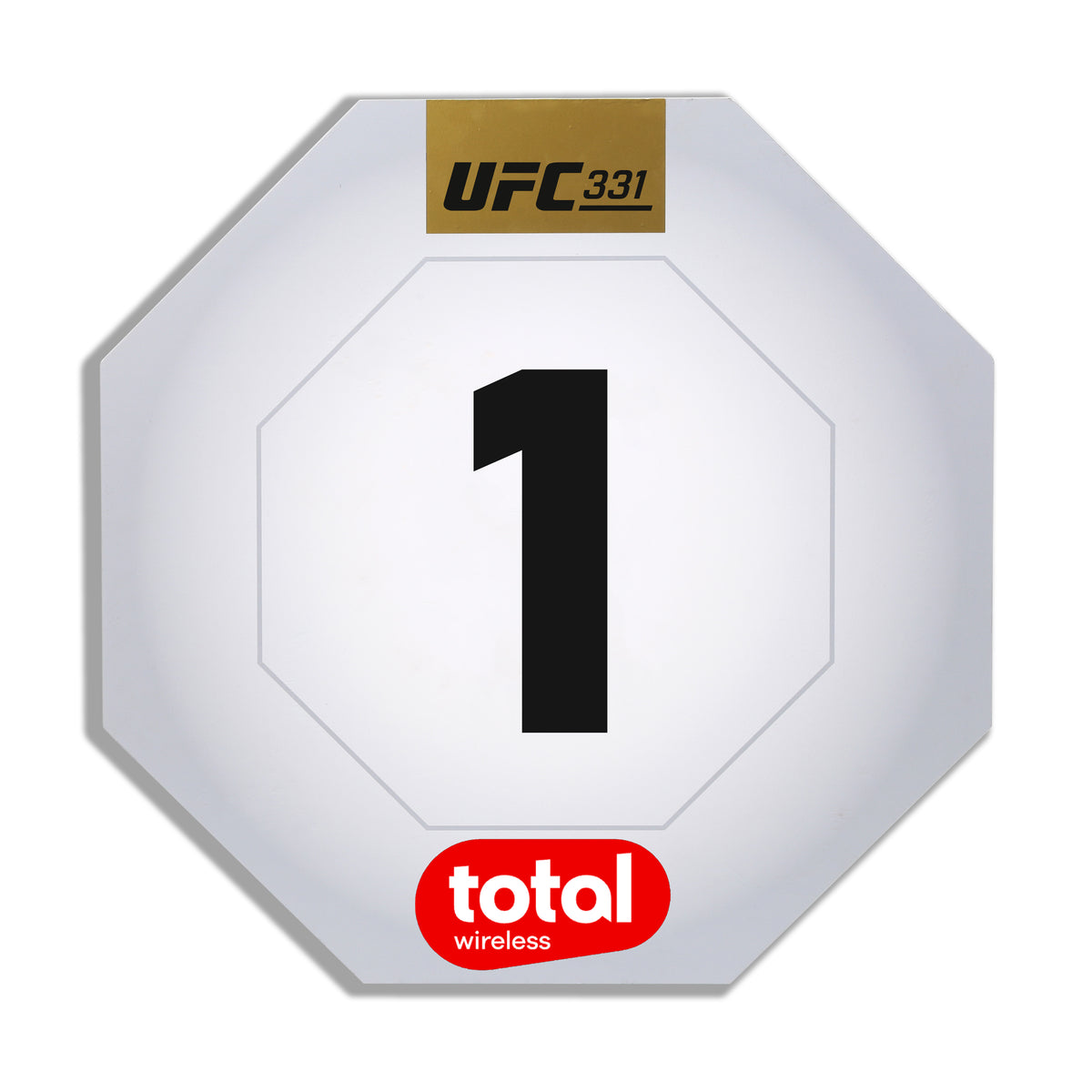 UFC 331: Van vs Pantoja 2 Event Used Round Card One