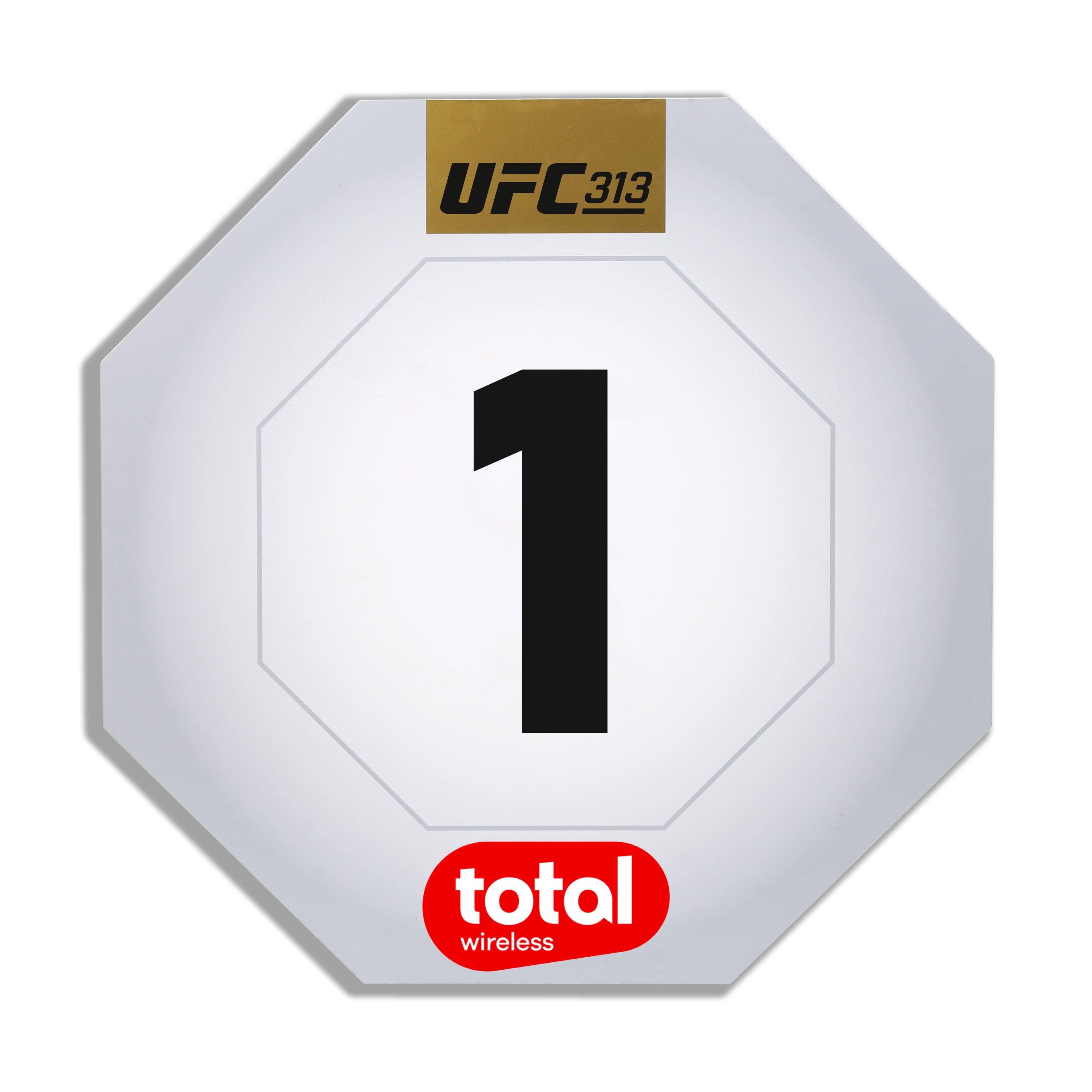 UFC 313: Pereira vs Ankalaev Event Used Round One Card