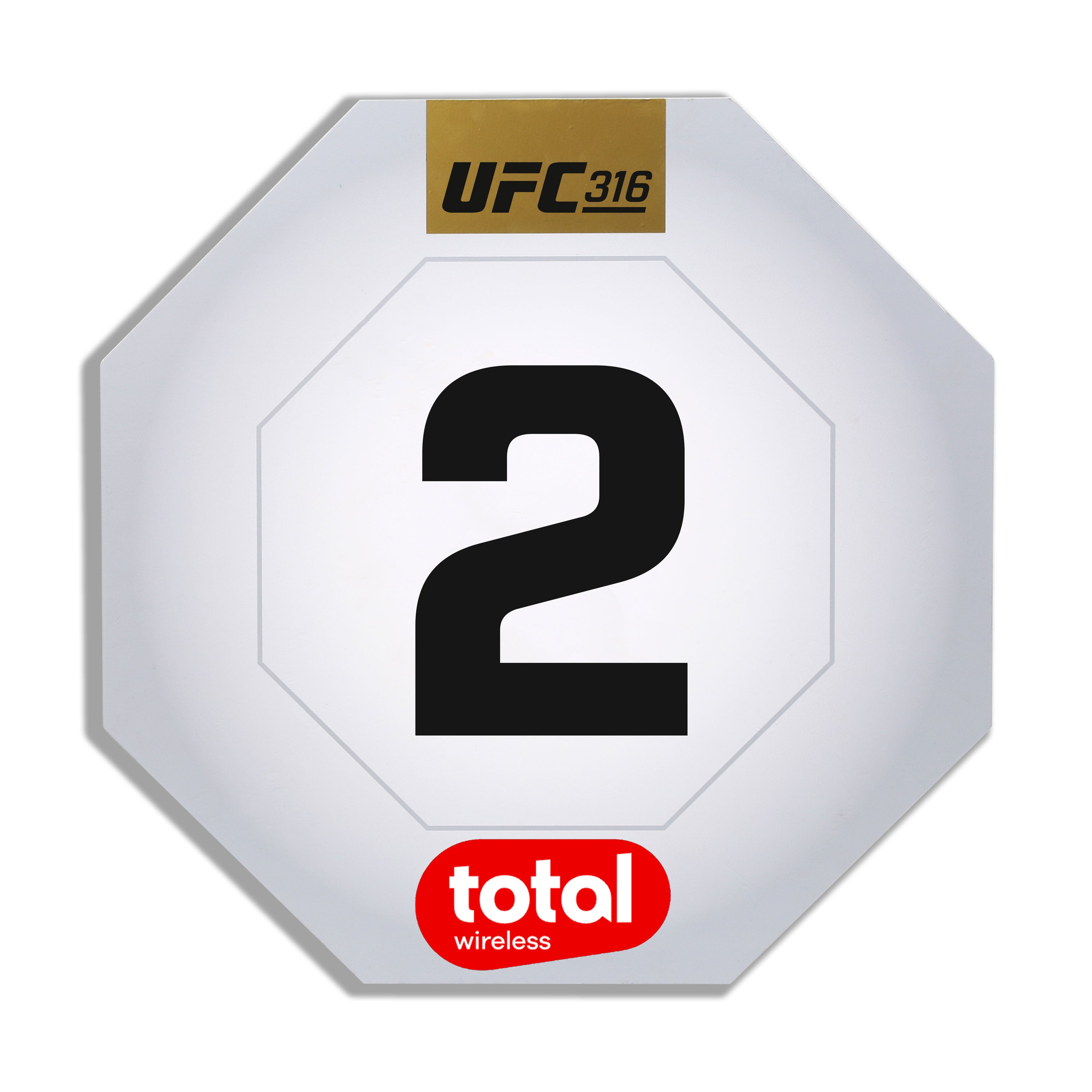 UFC 316: Dvalishvili vs O’Malley 2 Event Used Round Two Card