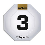 UFC 333: Volkanovski vs Evloev Event Used Round Card Three