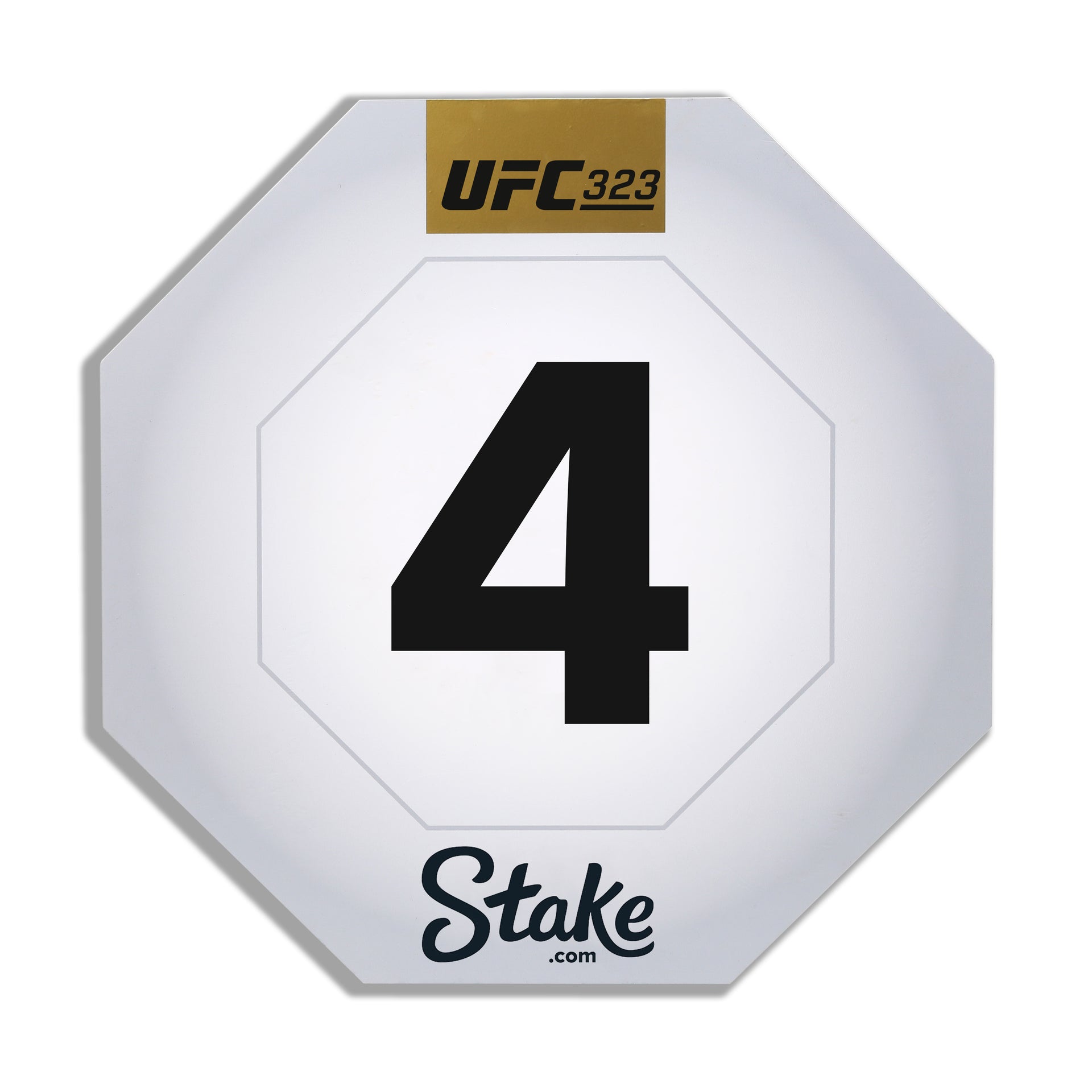 UFC 323: Dvalishvili vs Yan 2 Event Used Round Card Four