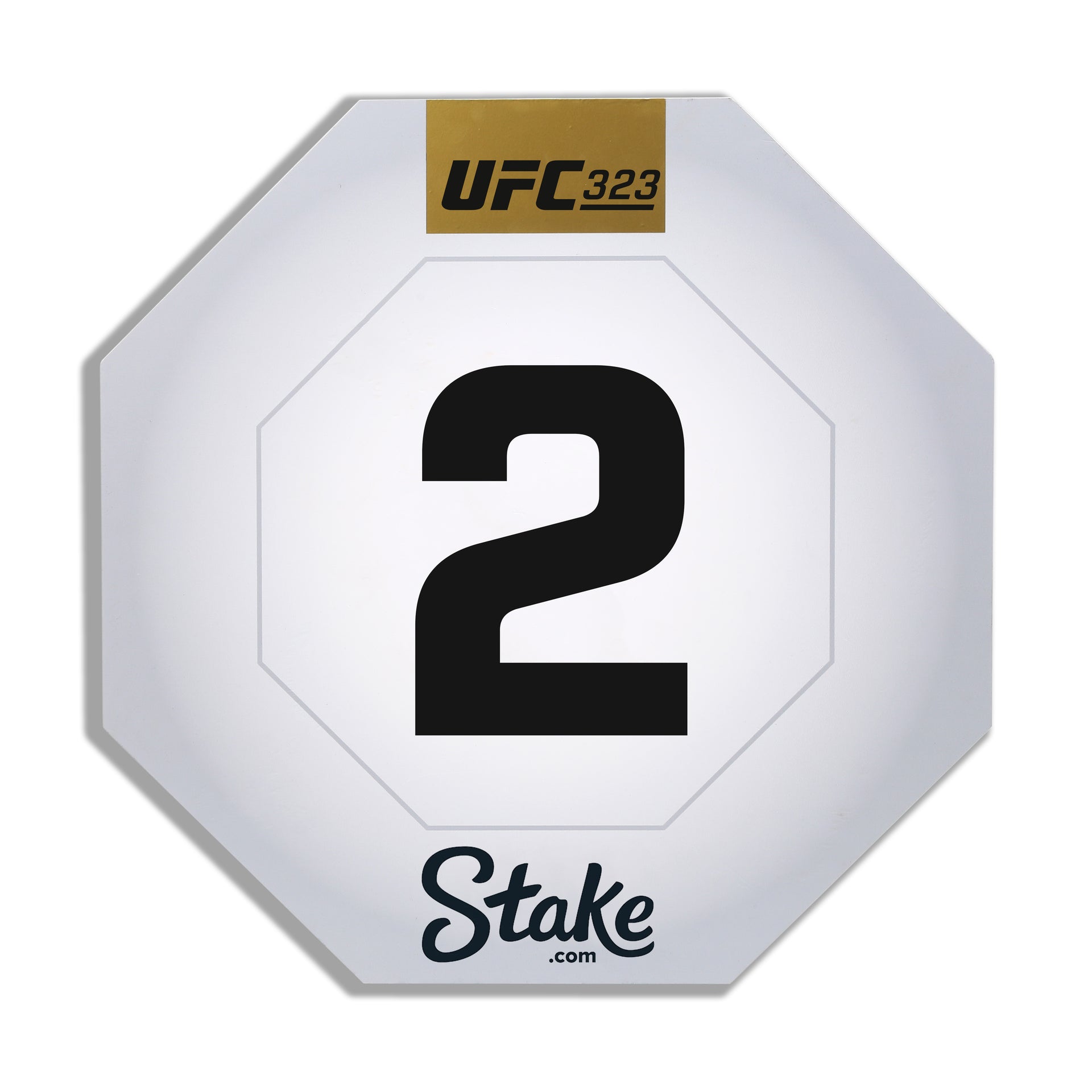 UFC 323: Dvalishvili vs Yan 2 Event Used Round Card Two