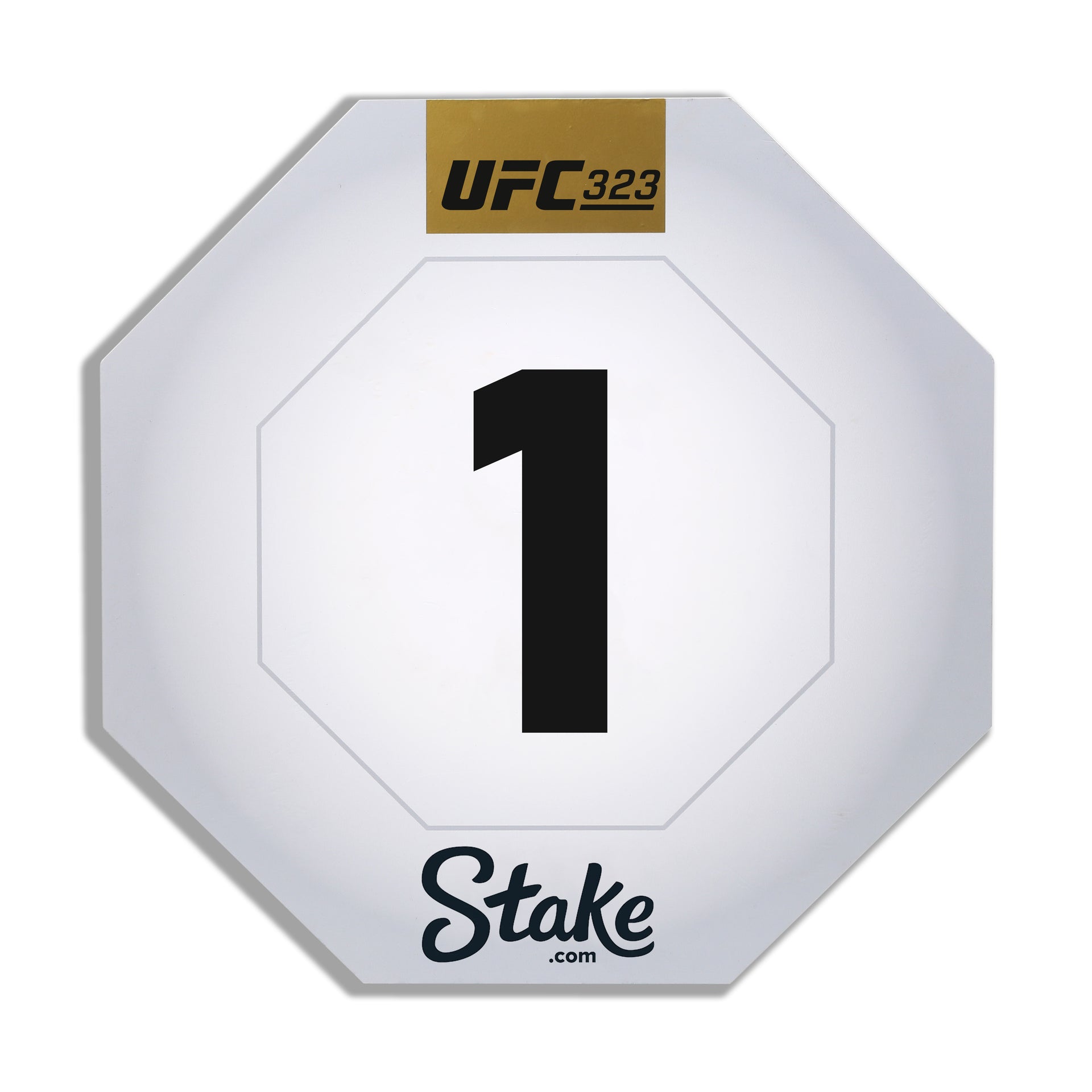 UFC 323: Dvalishvili vs Yan 2 Event Used Round Card One