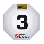 UFC 324: Gaethje vs Pimblett Event Used Round Card Three