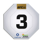 UFC 319: Du Plessis vs Chimaev Event Used Round Card Three
