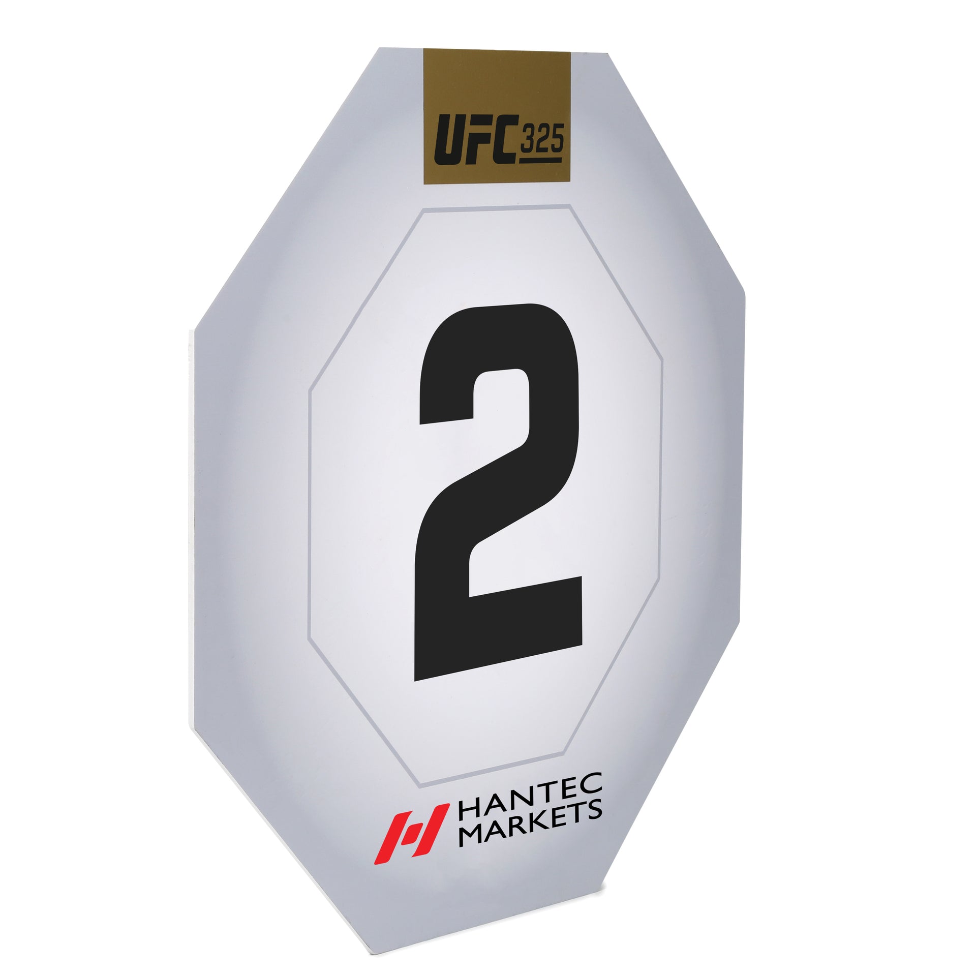 UFC 325: Volkanovski vs Lopes 2 Event Used Round Card Two
