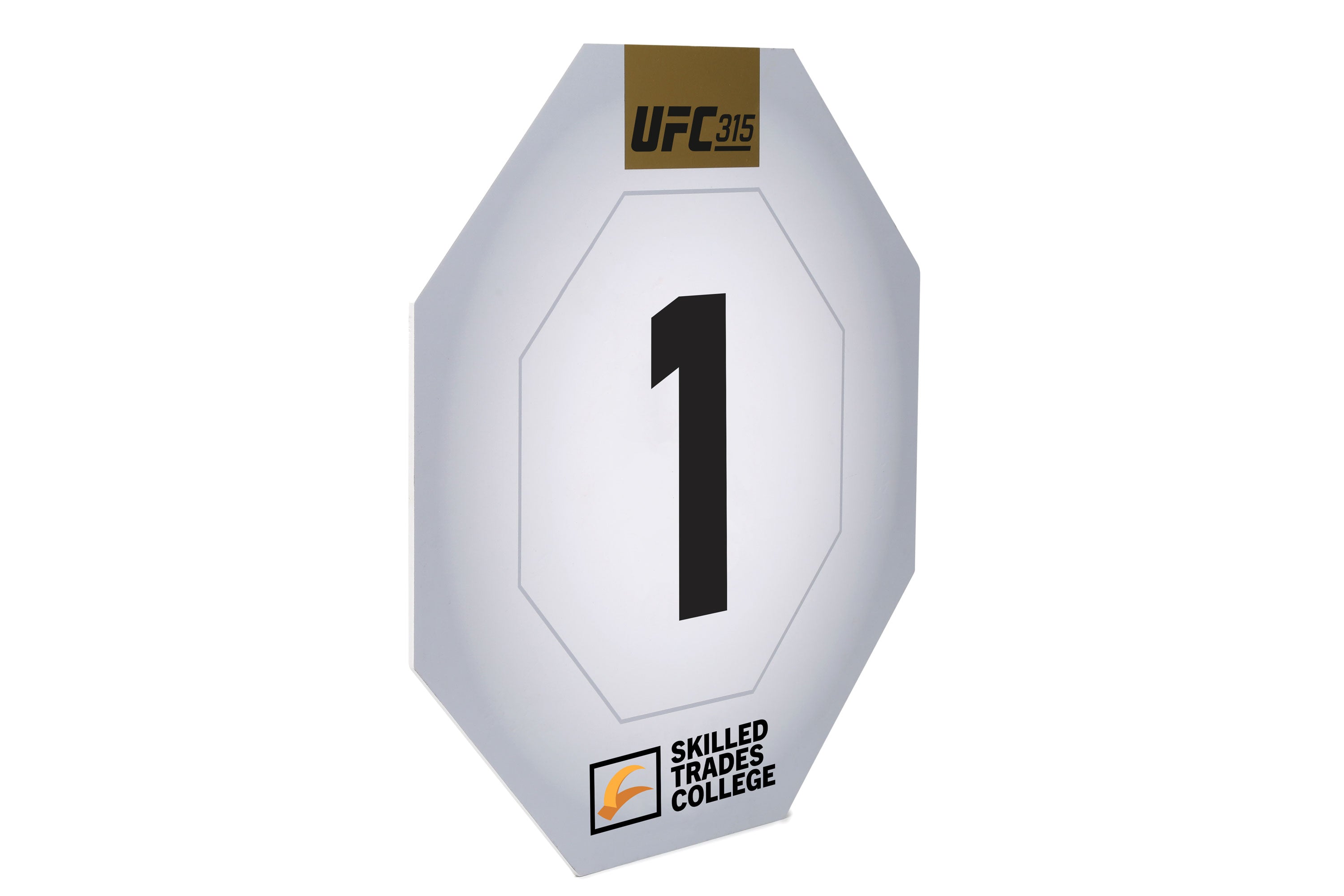 UFC 315: Muhammad vs Della Maddalena Event Used Round One Card