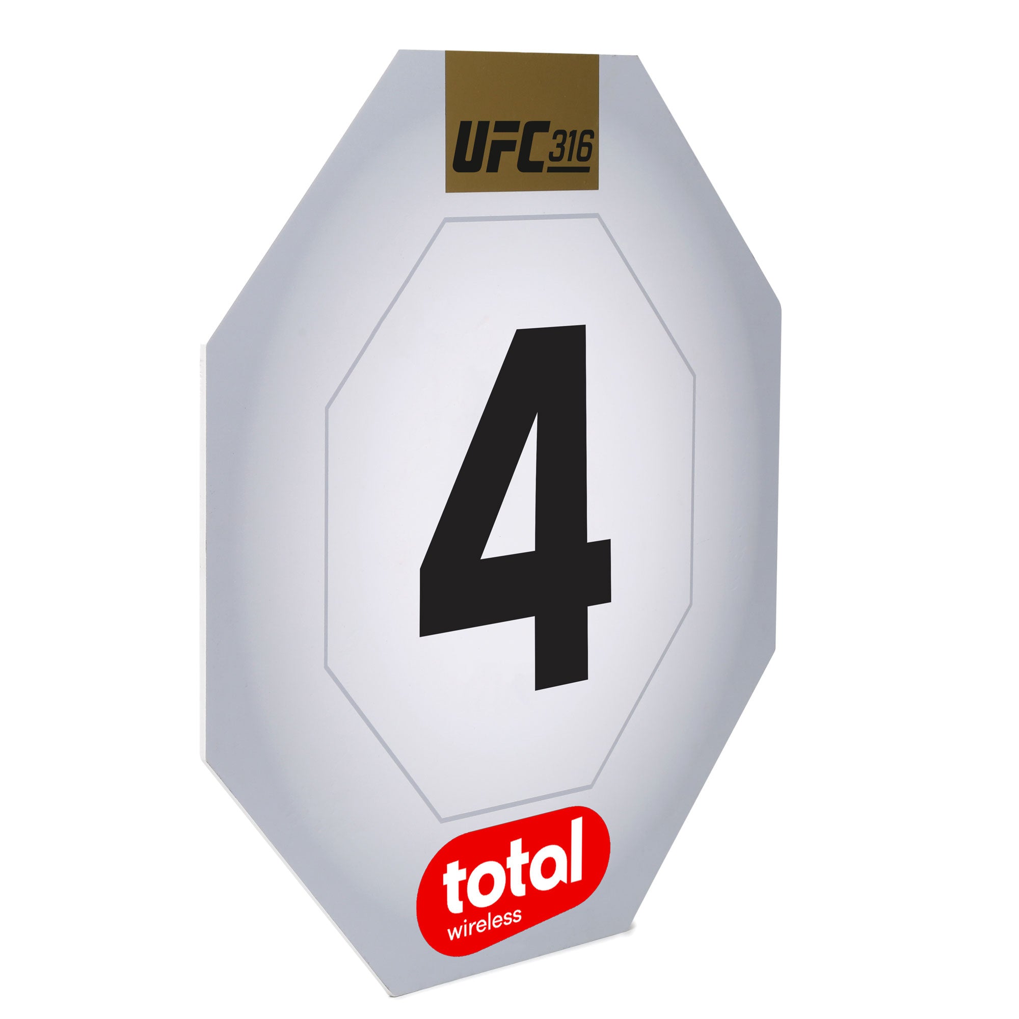 UFC 316: Dvalishvili vs O’Malley 2 Event Used Round Four Card