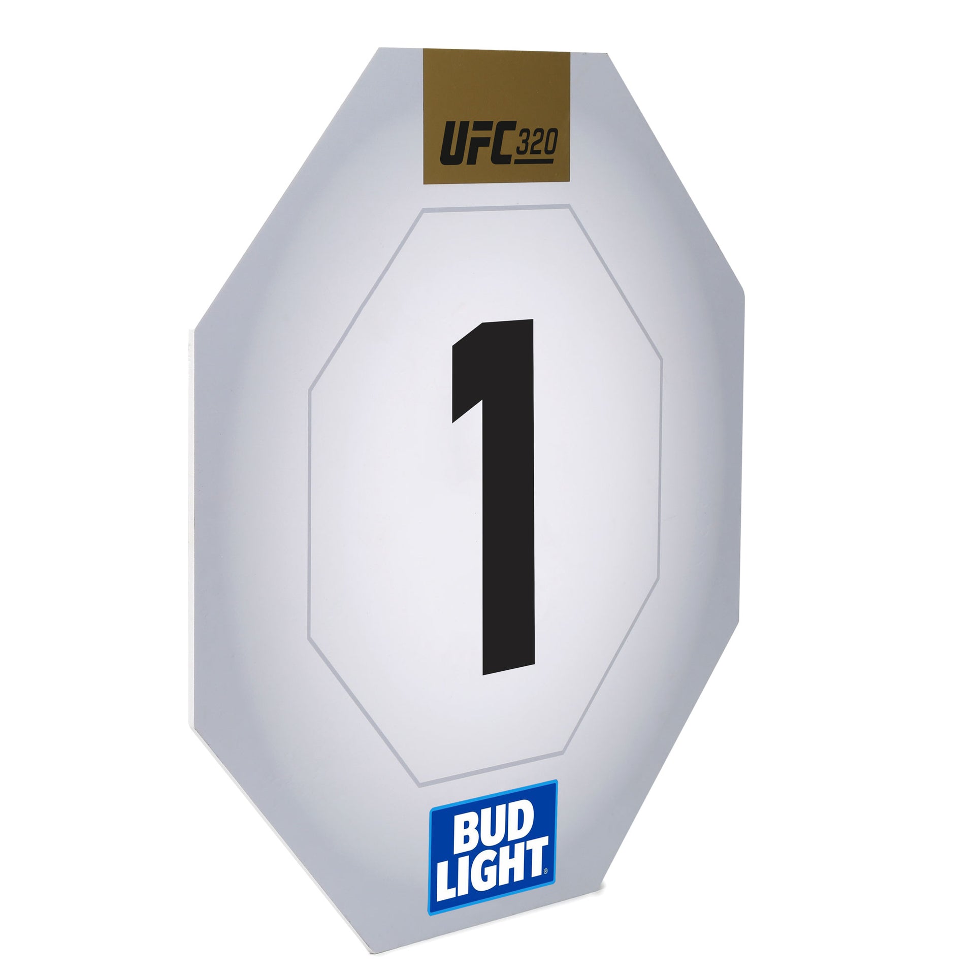 UFC 320: Ankalaev vs Pereira 2 Event Used Round Card One