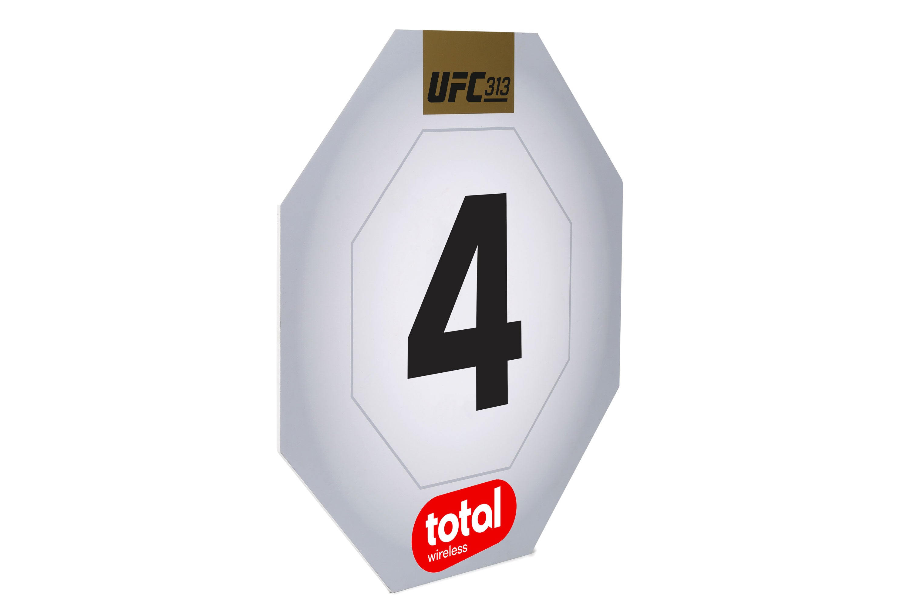 UFC 313: Pereira vs Ankalaev Event Used Round Four Card