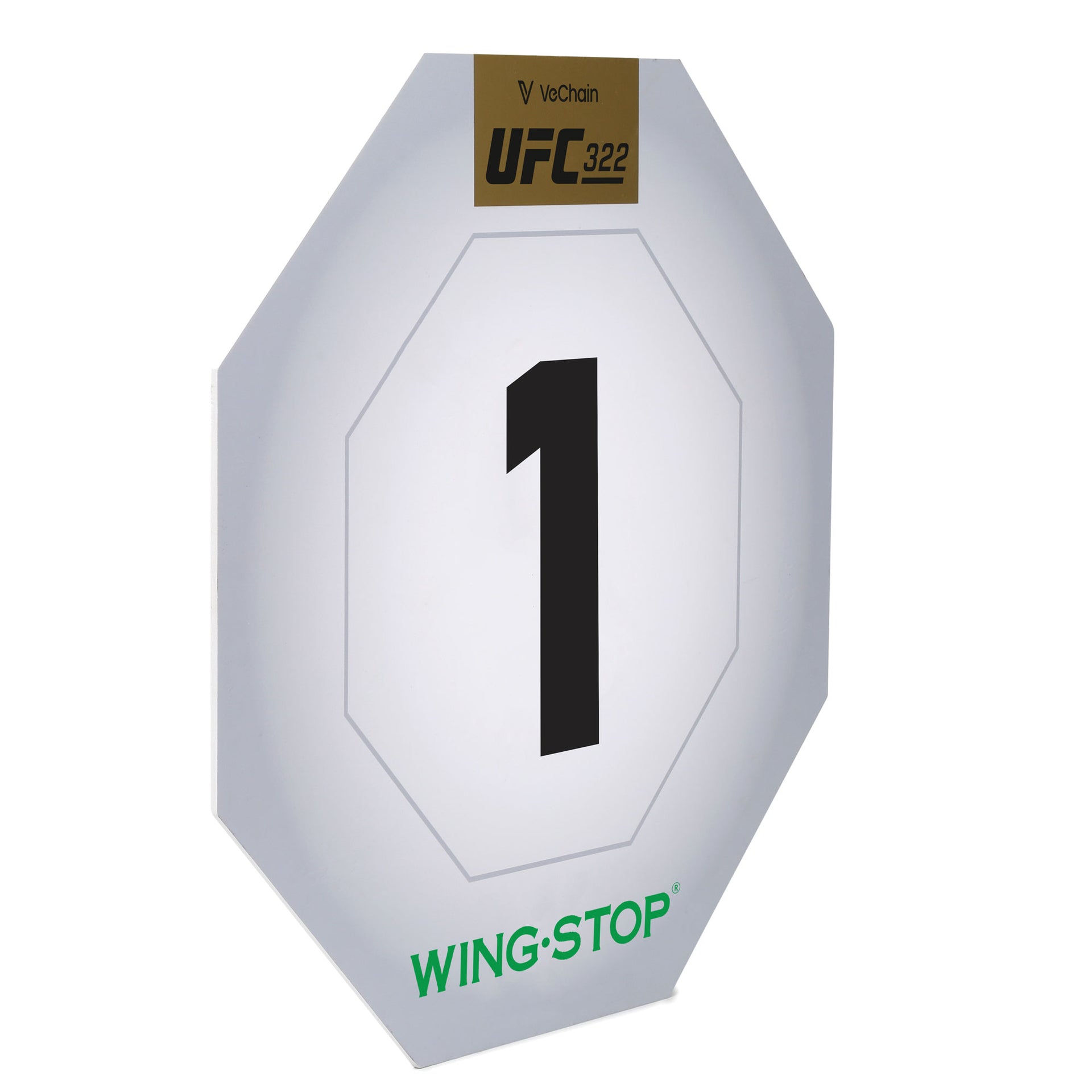 VeChain UFC 322: Della Maddalena vs Makhachev Event Used Round Card One