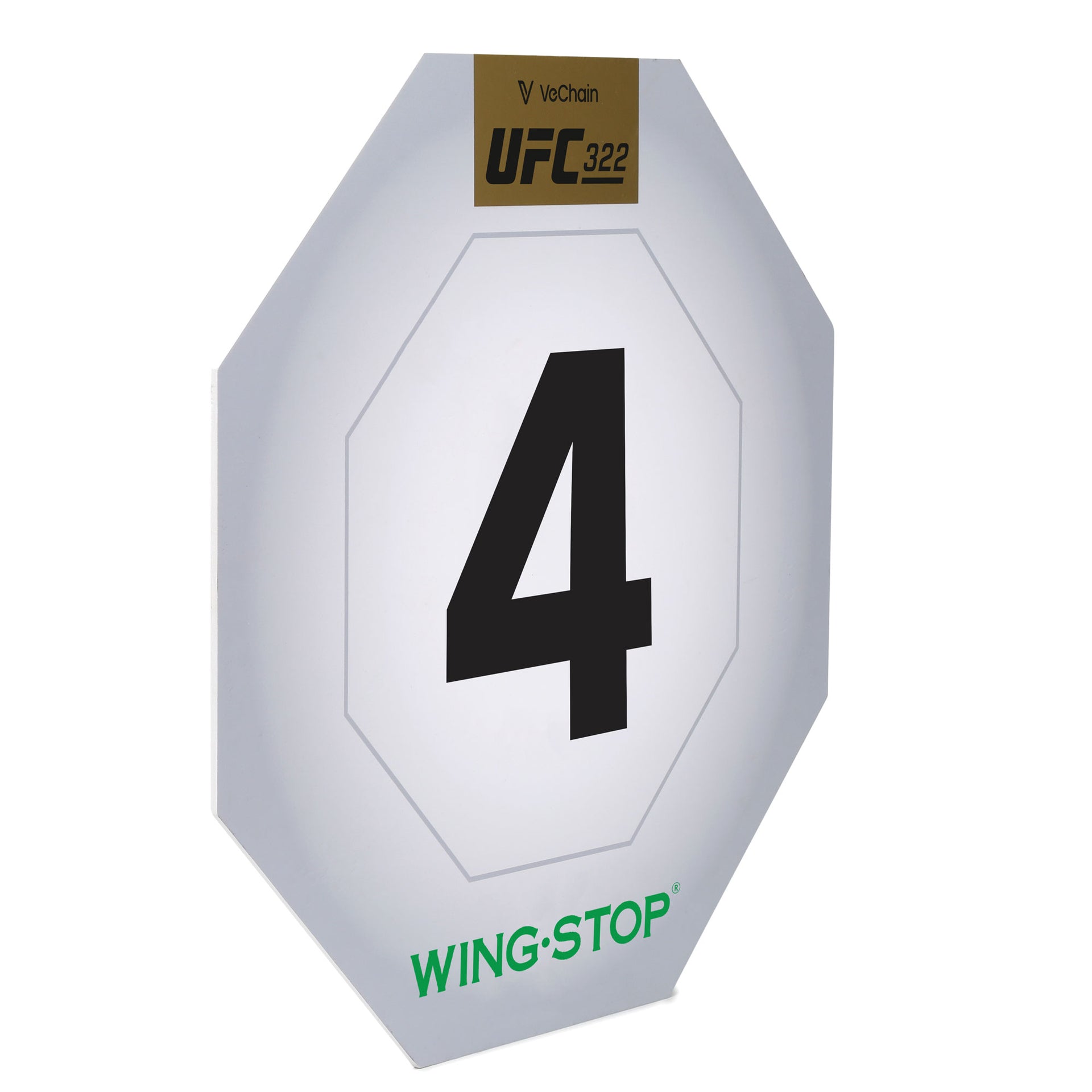 VeChain UFC 322: Della Maddalena vs Makhachev Event Used Round Card Four