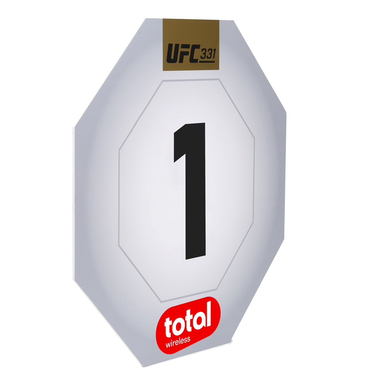 UFC 331: Van vs Pantoja 2 Event Used Round Card One