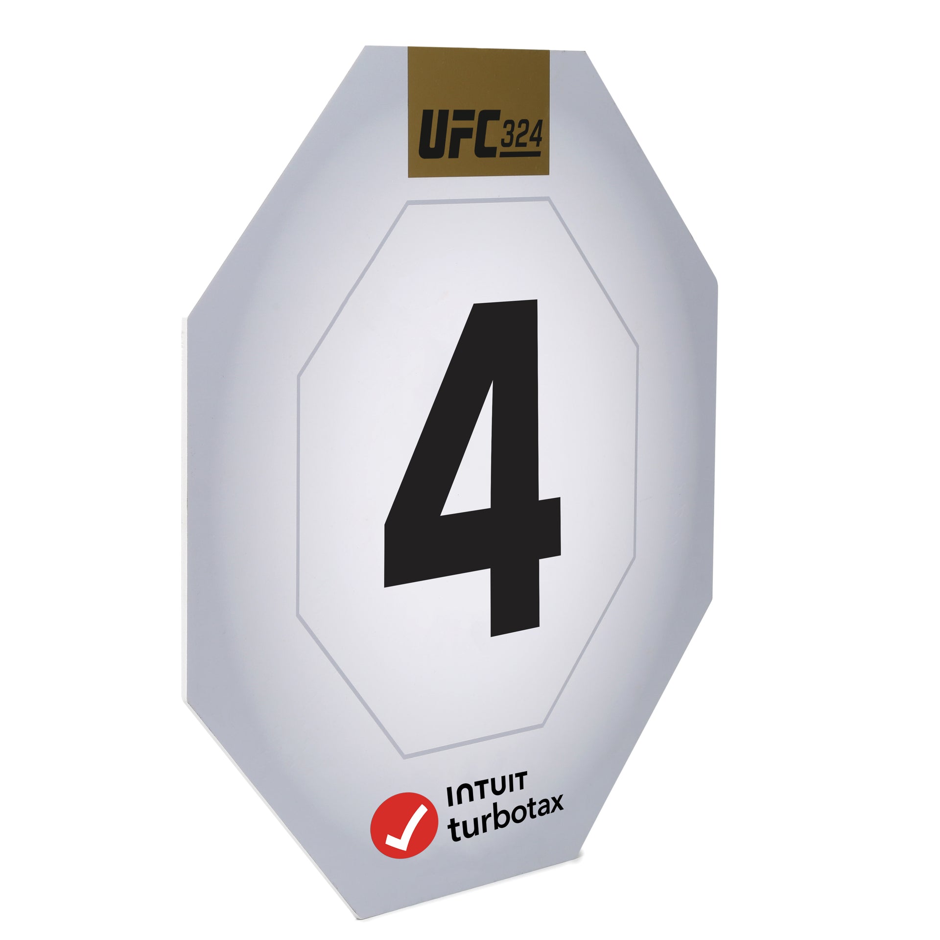 UFC 324: Gaethje vs Pimblett Event Used Round Card Four