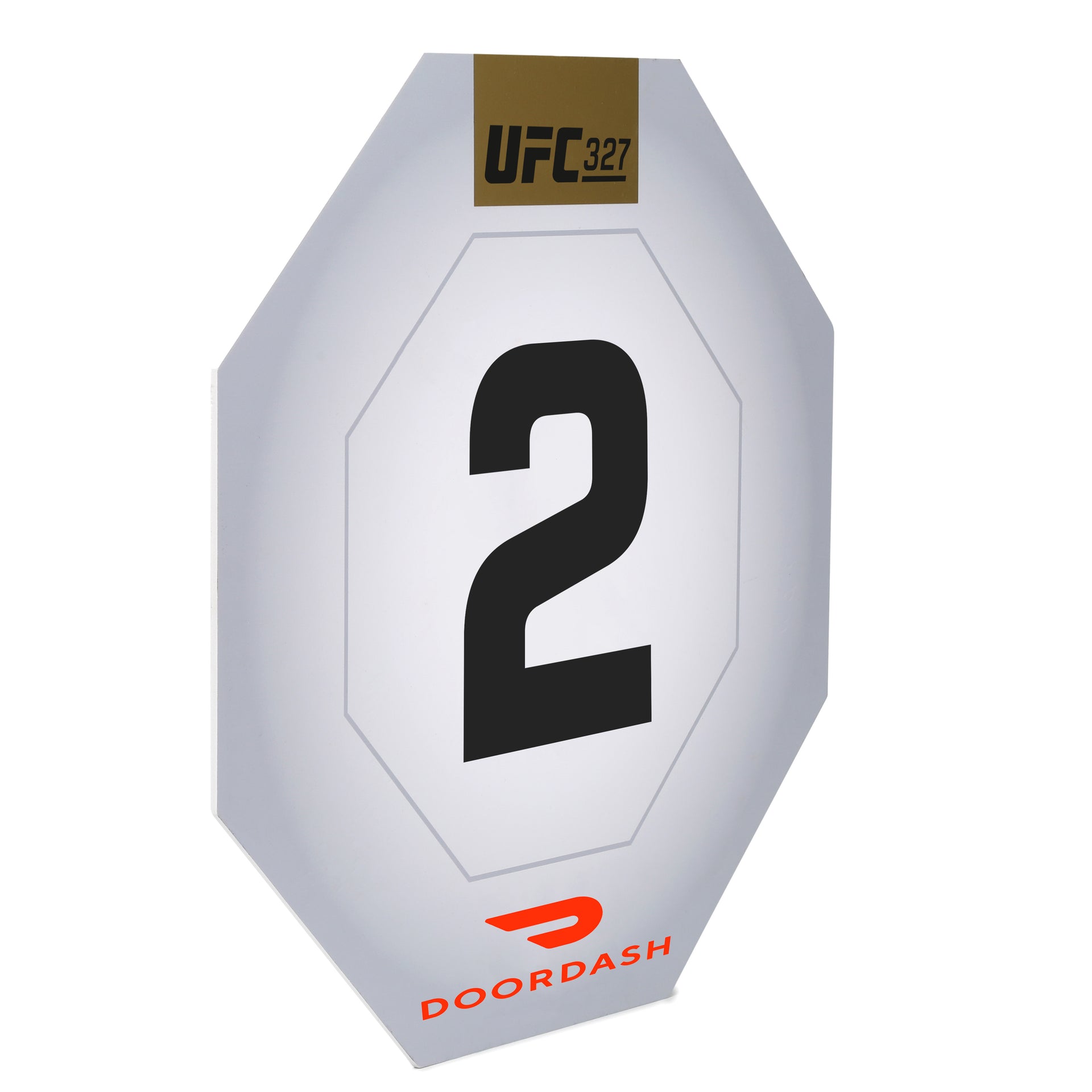 UFC 327: Procházka vs Ulberg Event Used Round Card Two