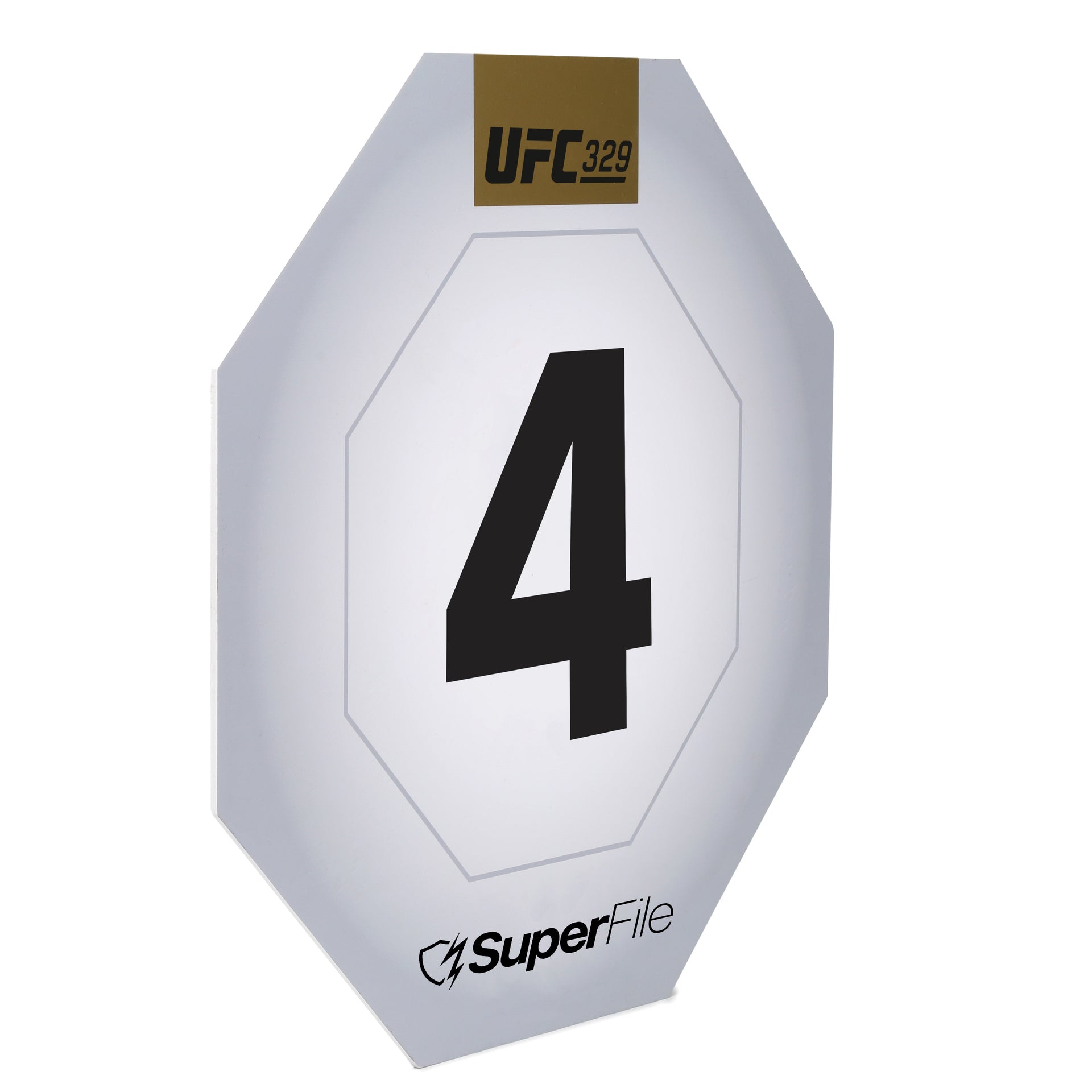 UFC 329: McGregor vs Holloway 2 Event Used Round Card Four