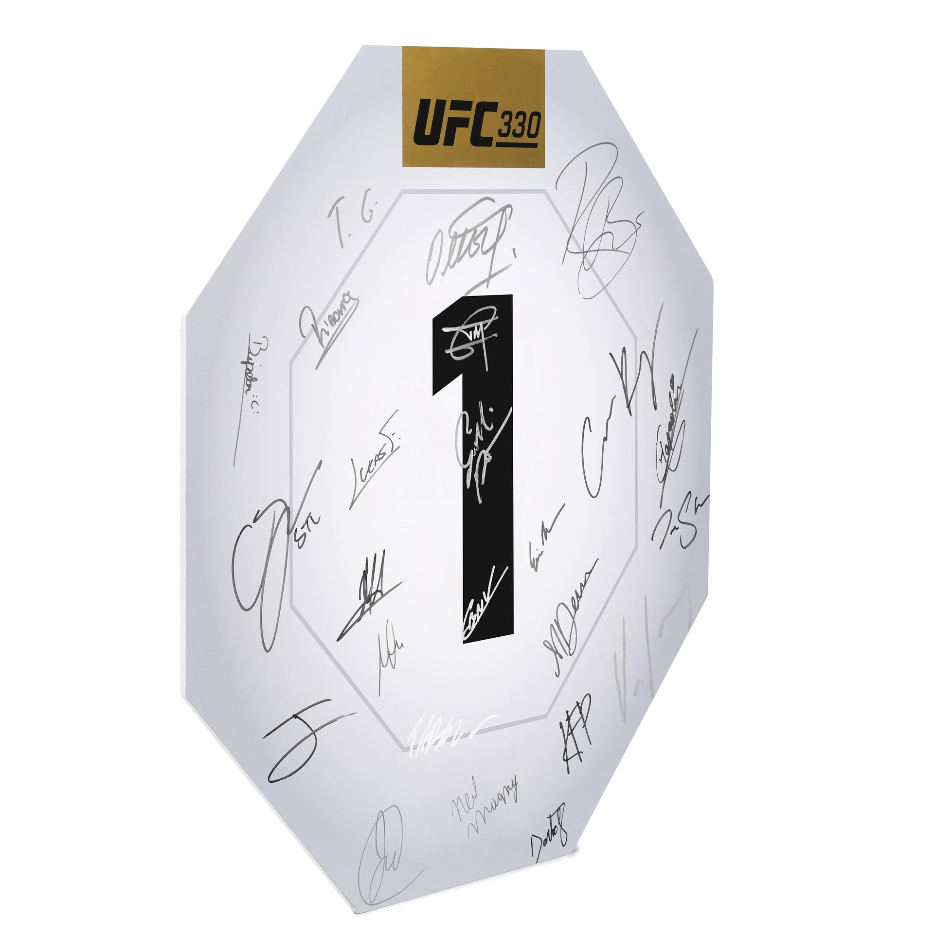 UFC 330: Makhachev vs Machado Garry Signed Replica Round Card One