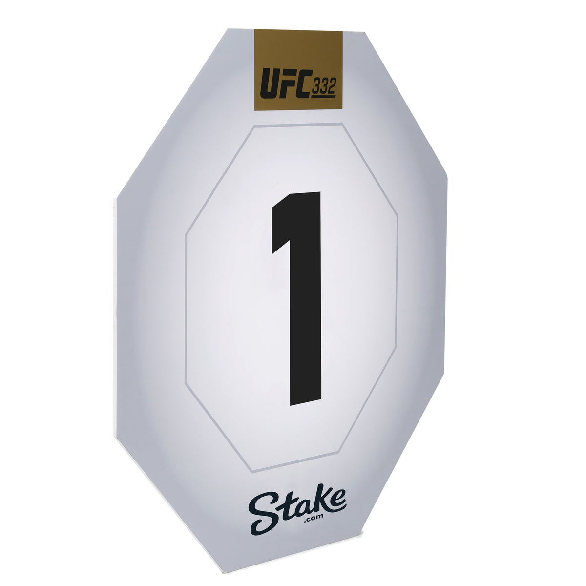 UFC 332: Silva vs Wang Event Used Round Card One