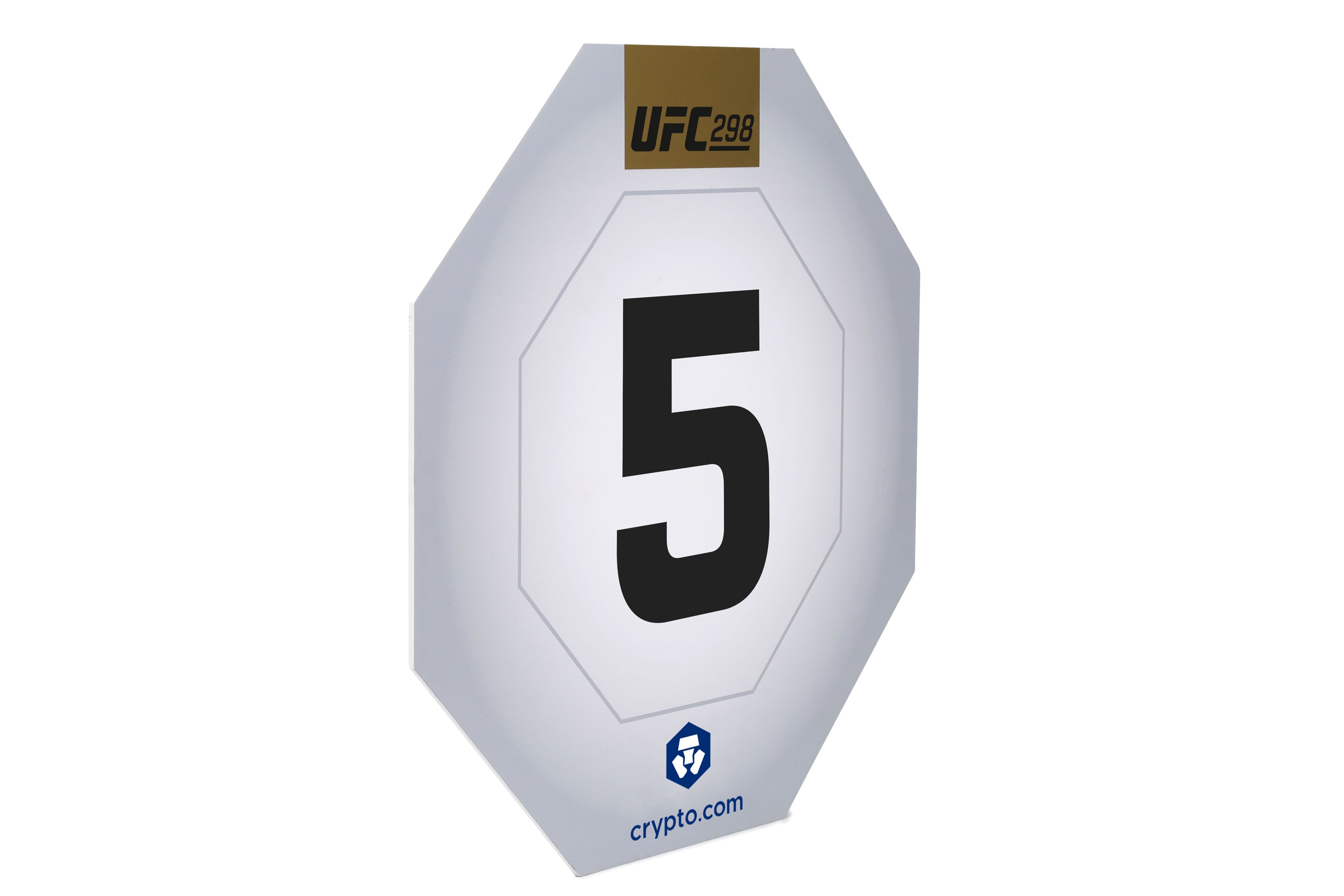 UFC 298 Event Used Round Cards