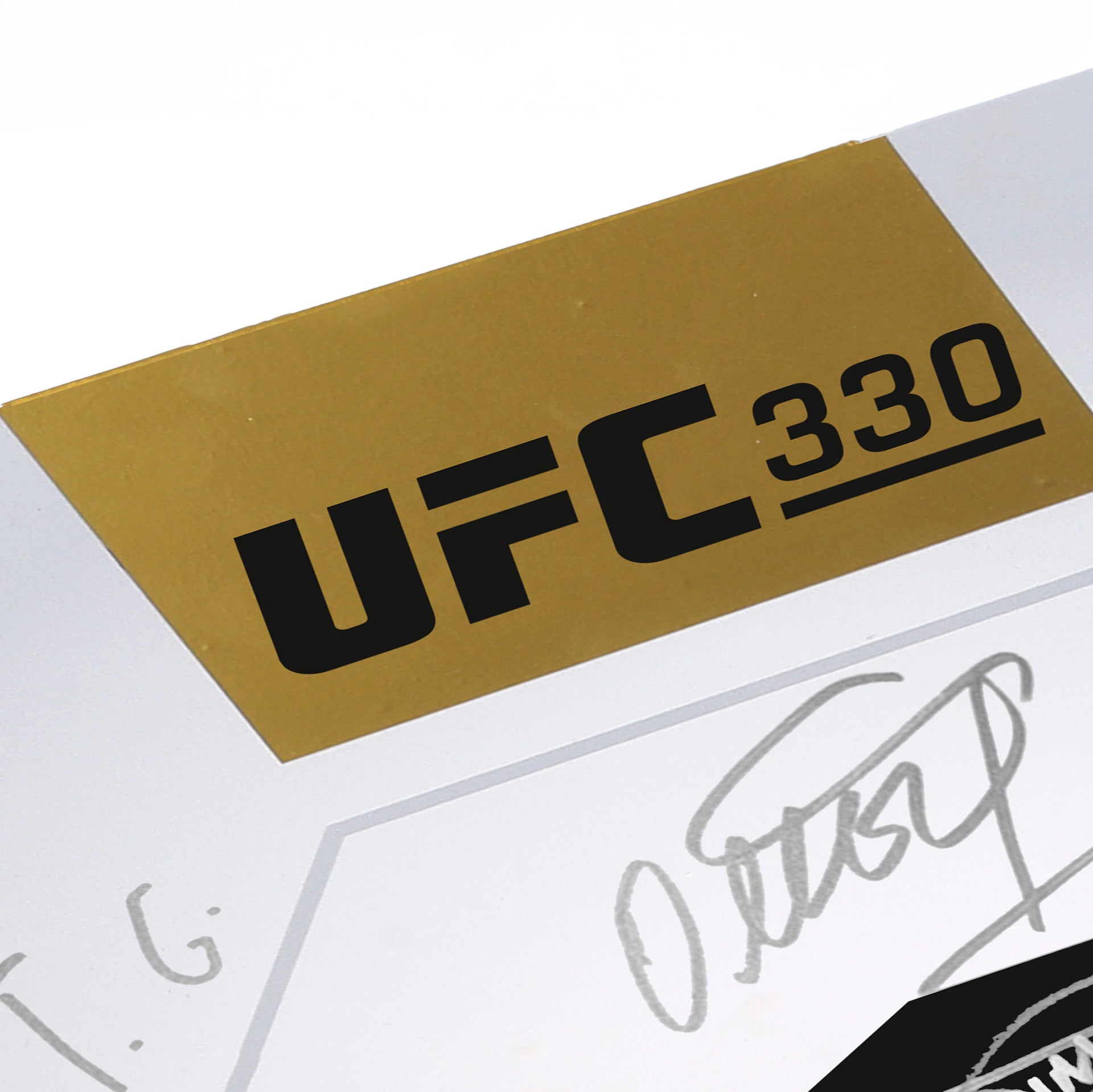 UFC 330: Makhachev vs Machado Garry Signed Replica Round Card Five