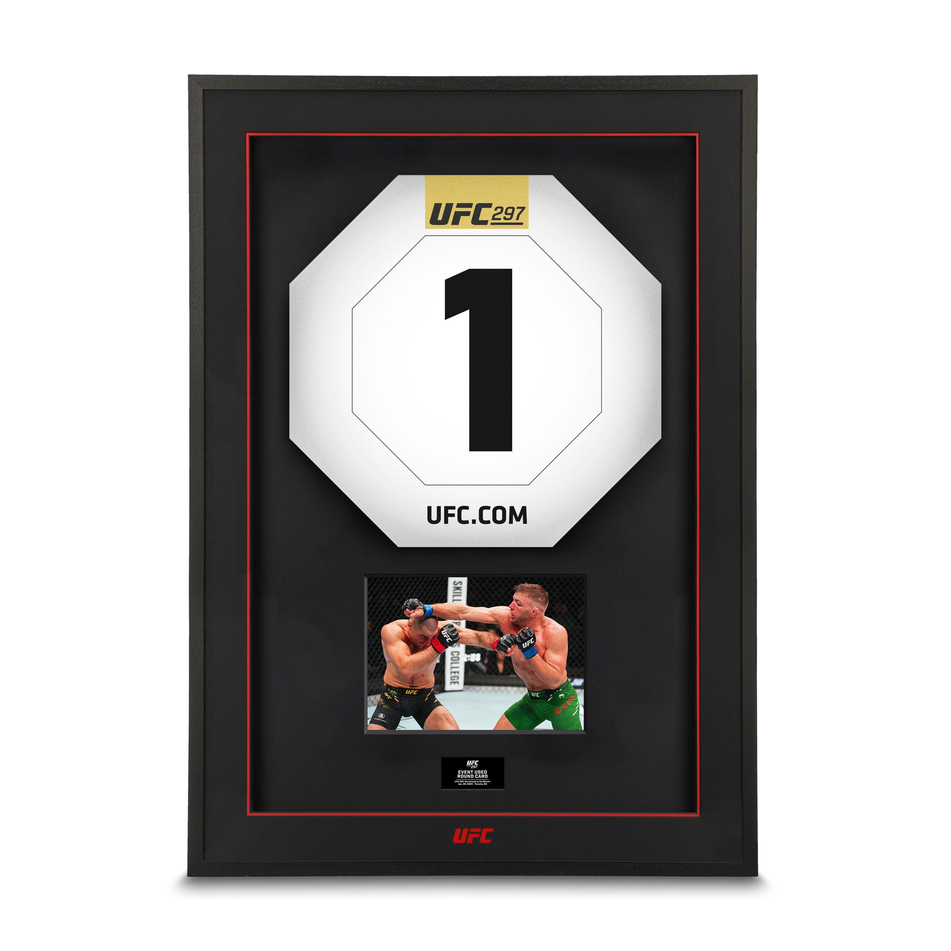 UFC 297: Strickland vs du Plessis Round Cards