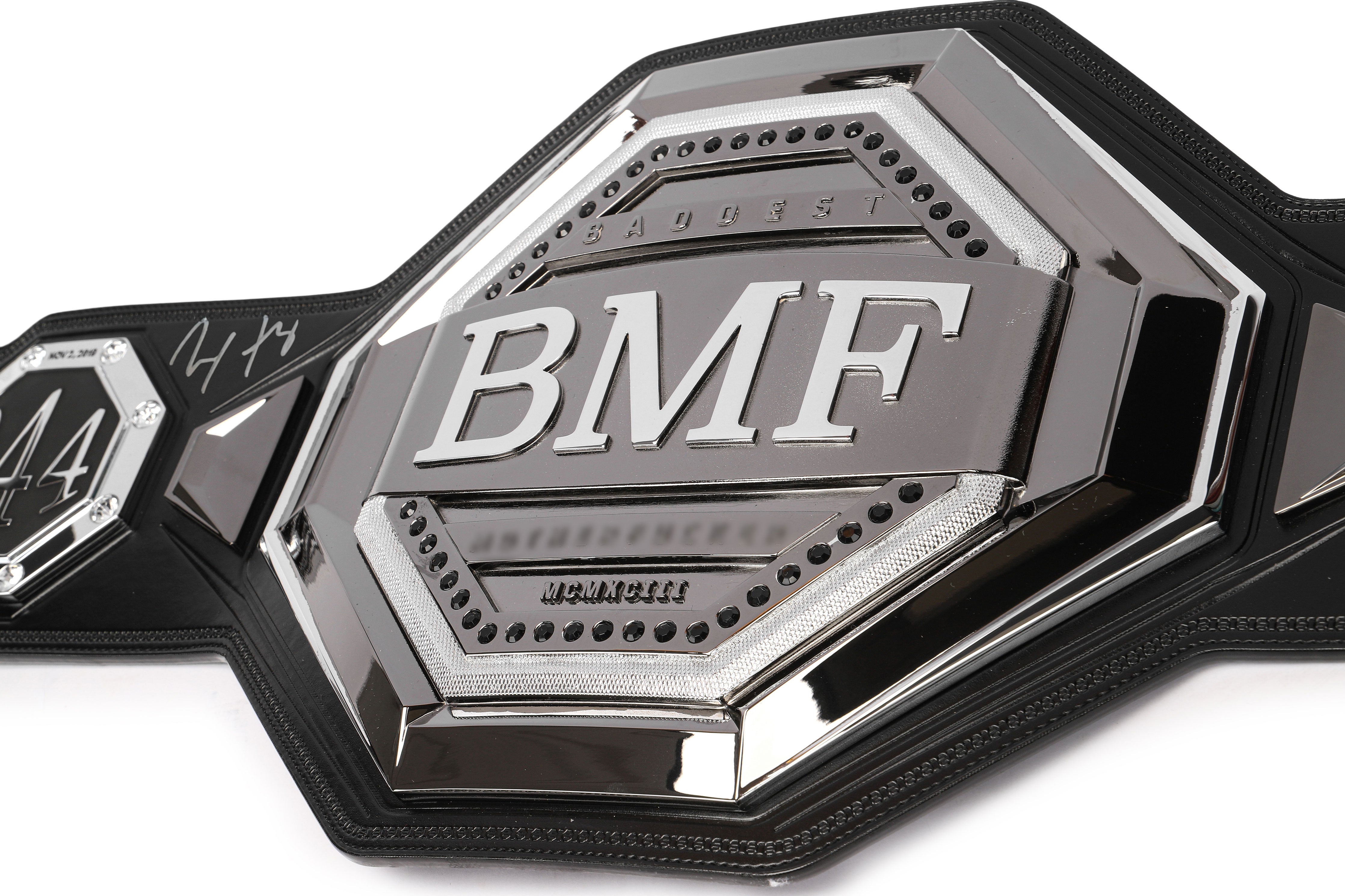 Max Holloway Signed UFC BMF Replica Belt