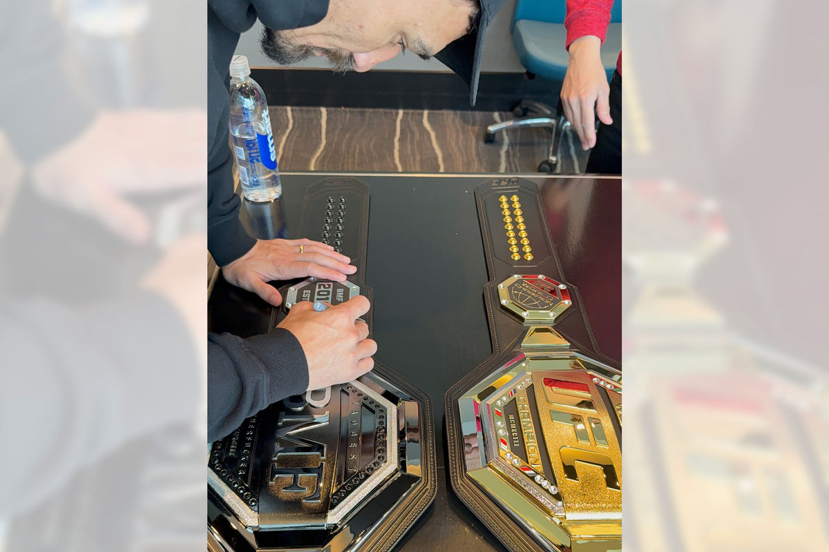 Max Holloway Signed Limited Edition UFC BMF Championship Belt