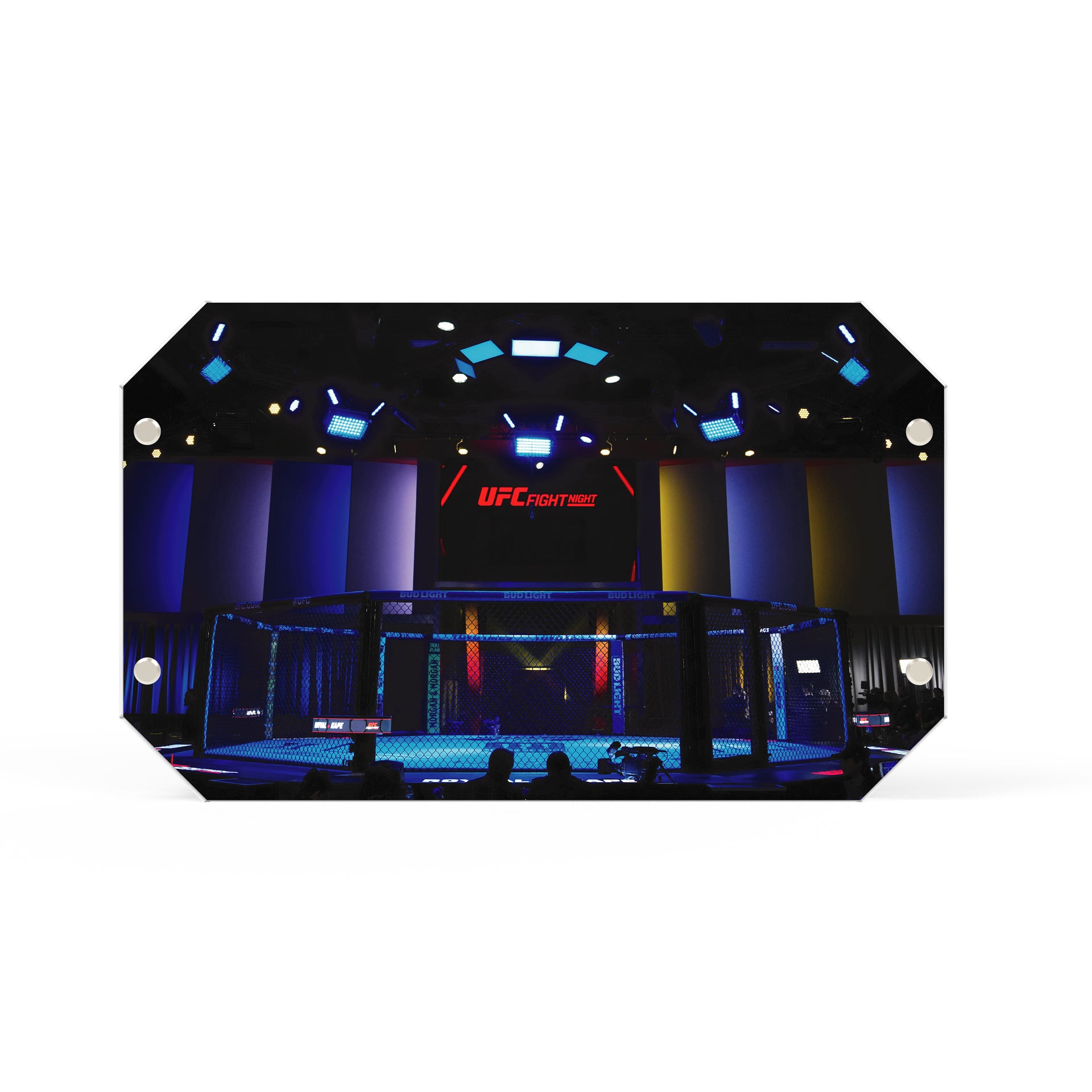 UFC Fight Night: Emmett vs Vallejos Name on Canvas