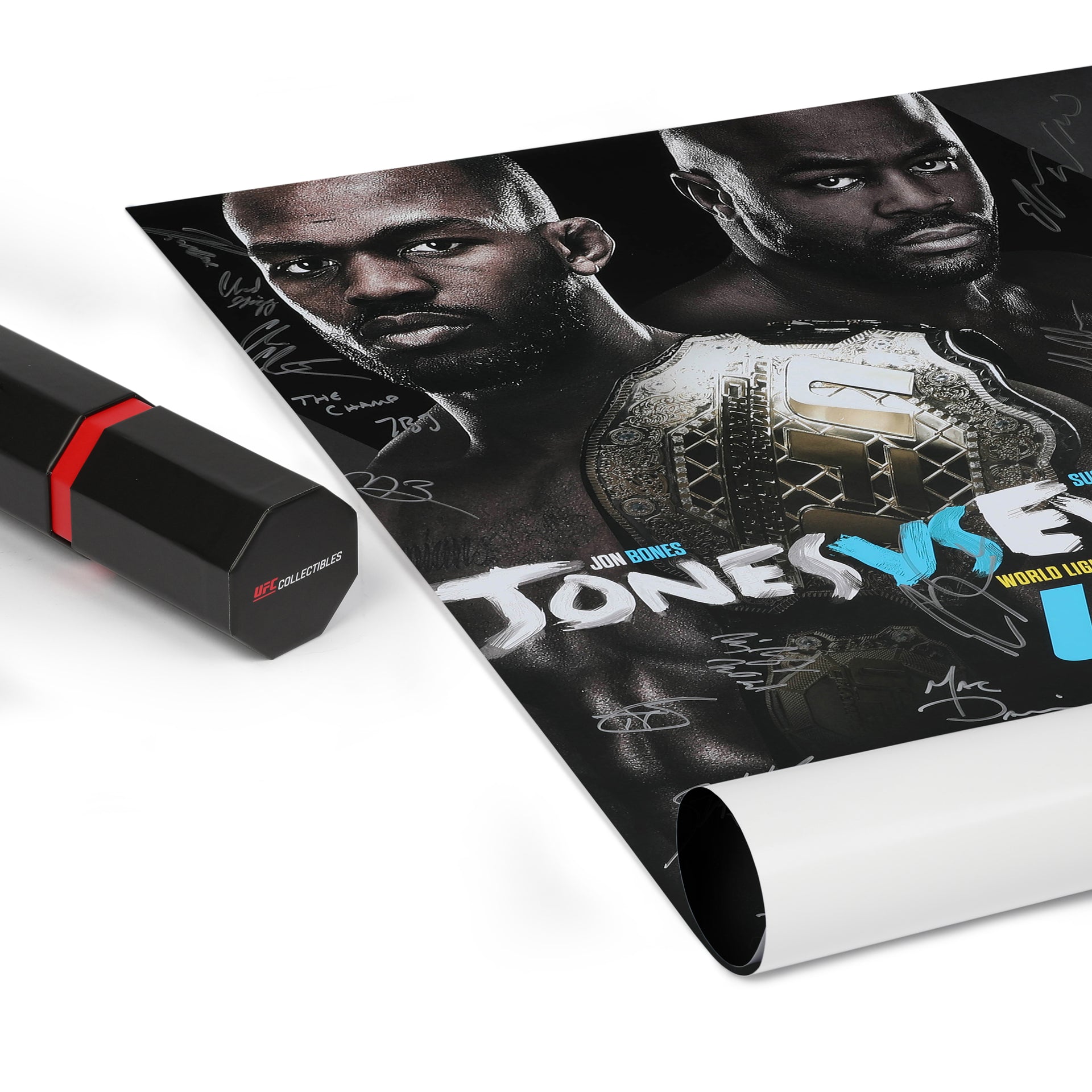 UFC 145: Jones vs Evans Autographed Event Poster