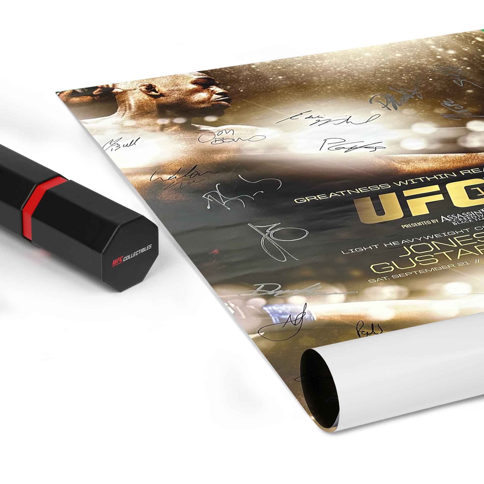 UFC 165: Jones vs Gustafsson Autographed Event Poster