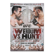 UFC 180: Werdum vs Hunt Autographed Event Poster