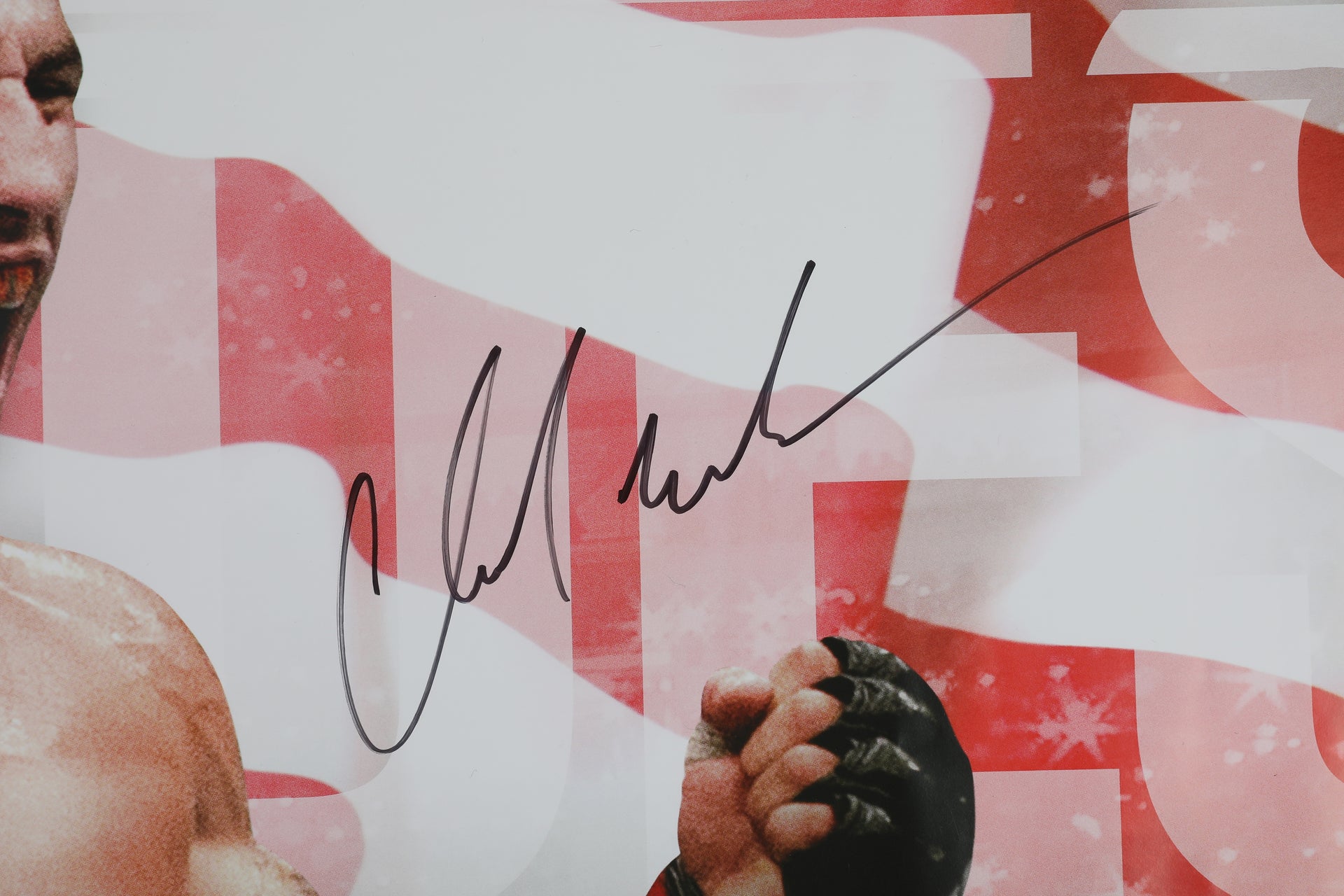 Chad Mendes Framed Signed UFC 189: Mendes vs McGregor Print