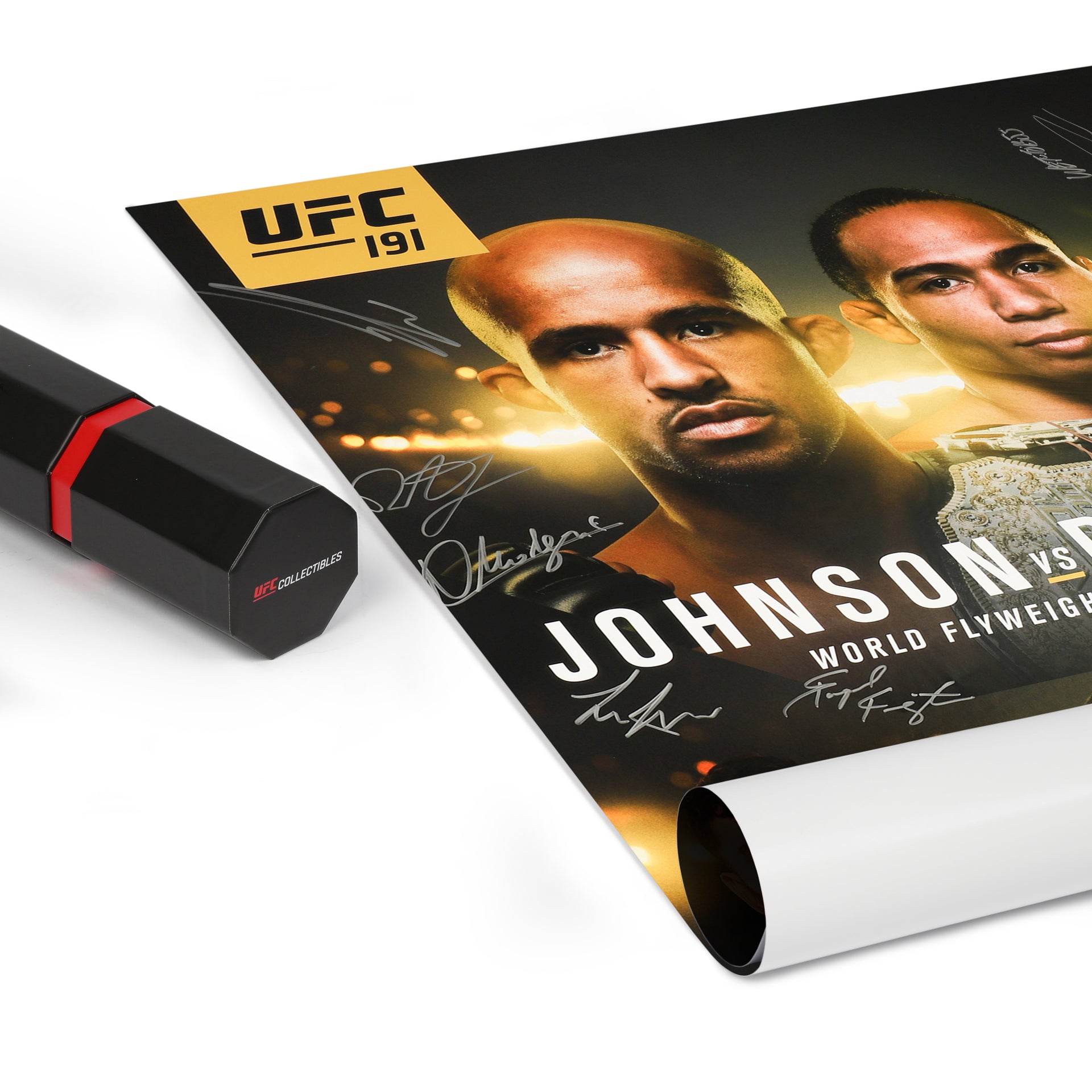 UFC 191: Johnson vs Dodson 2 Autographed Event Poster