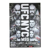 UFC 205: Alvarez vs McGregor Autographed Event Poster