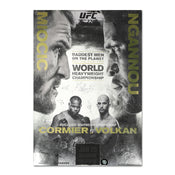 UFC 220: Miocic vs Ngannou Autographed Event Poster