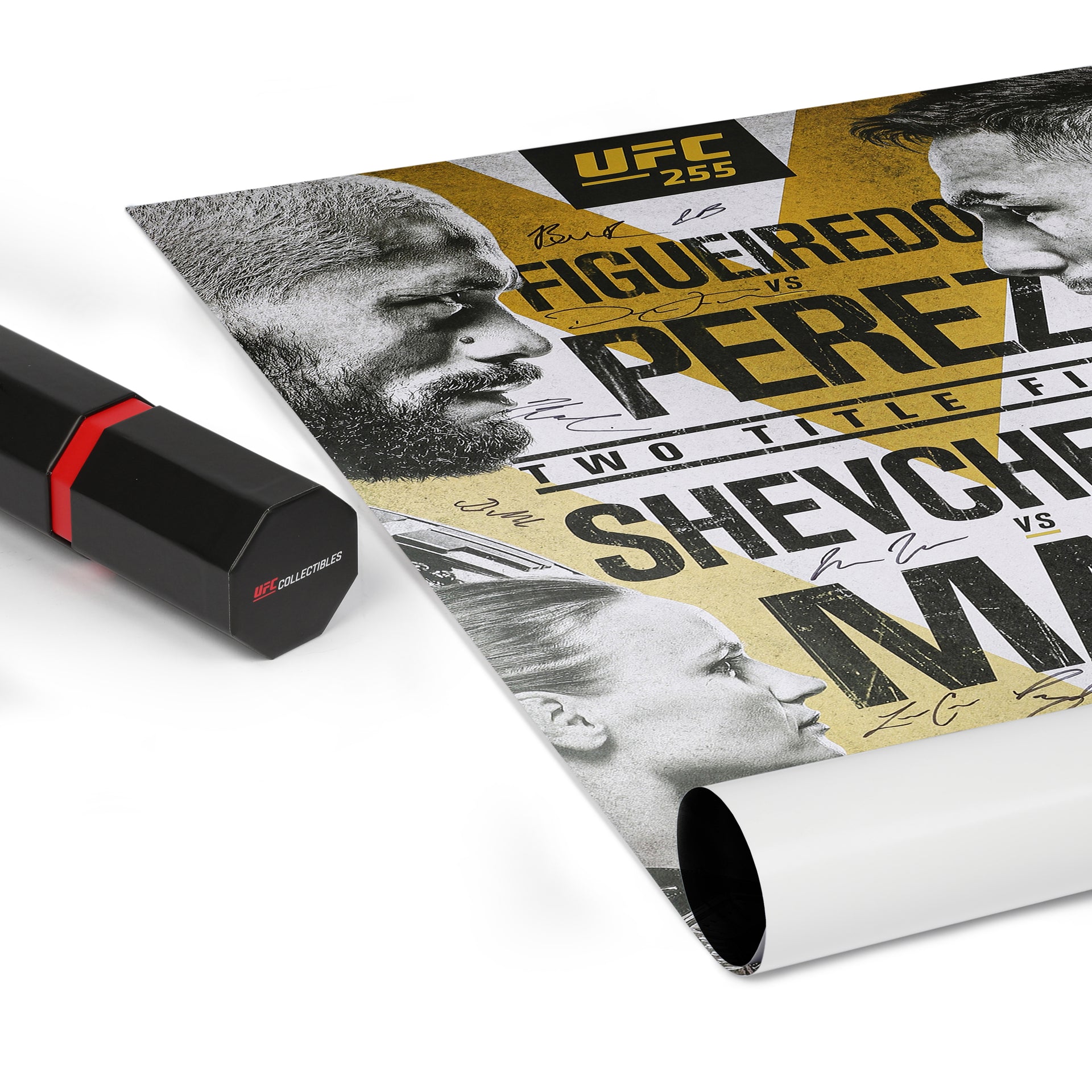 UFC 255: Figueiredo vs Perez Autographed Event Poster