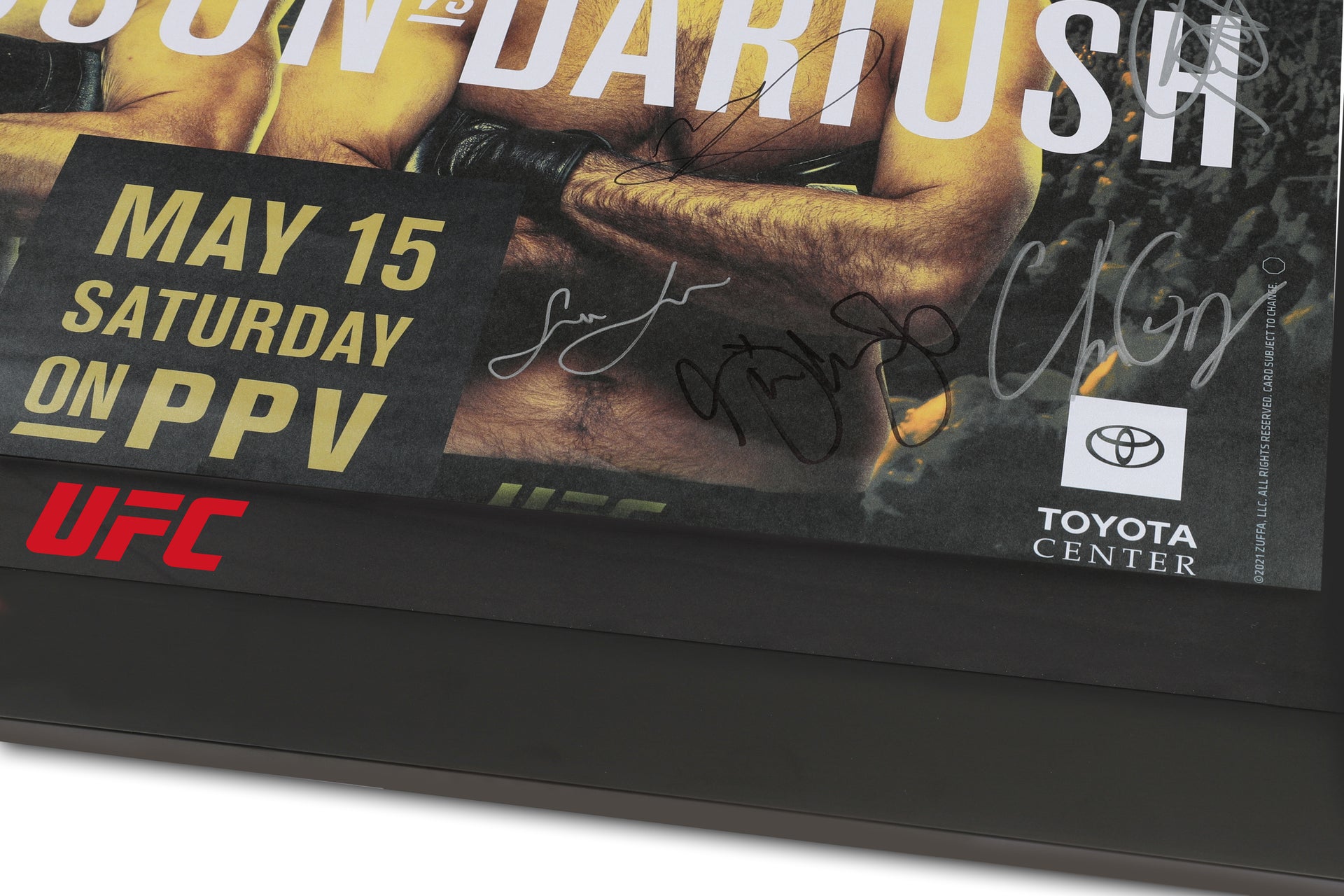 UFC 262: Oliveira vs Chandler Autographed Event Poster