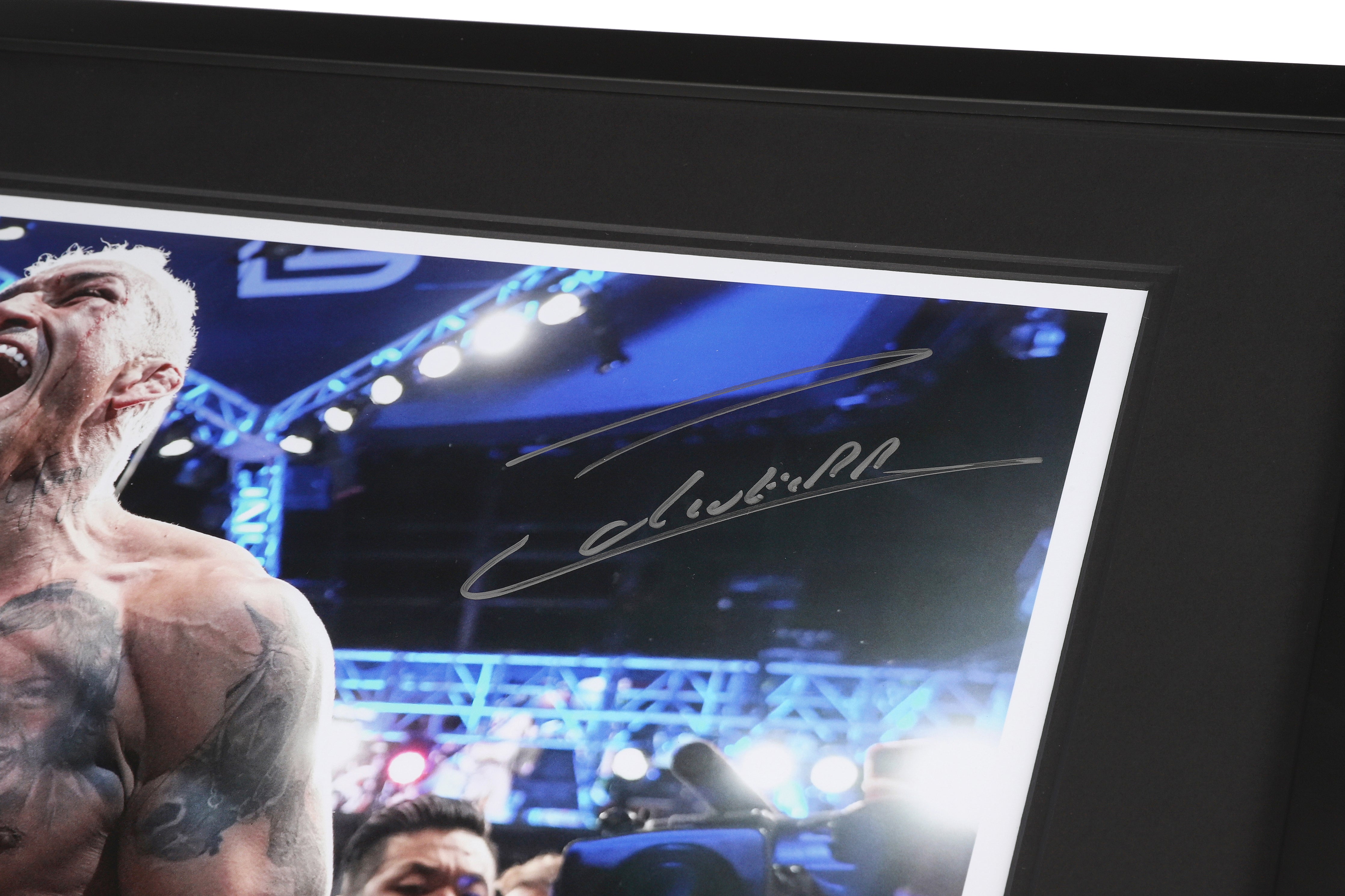 Charles Oliveira Framed Signed Photo UFC 274 – Oliveira Celebrates