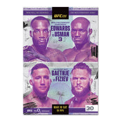 UFC 286: Edwards vs Usman 3 Autographed Event Poster