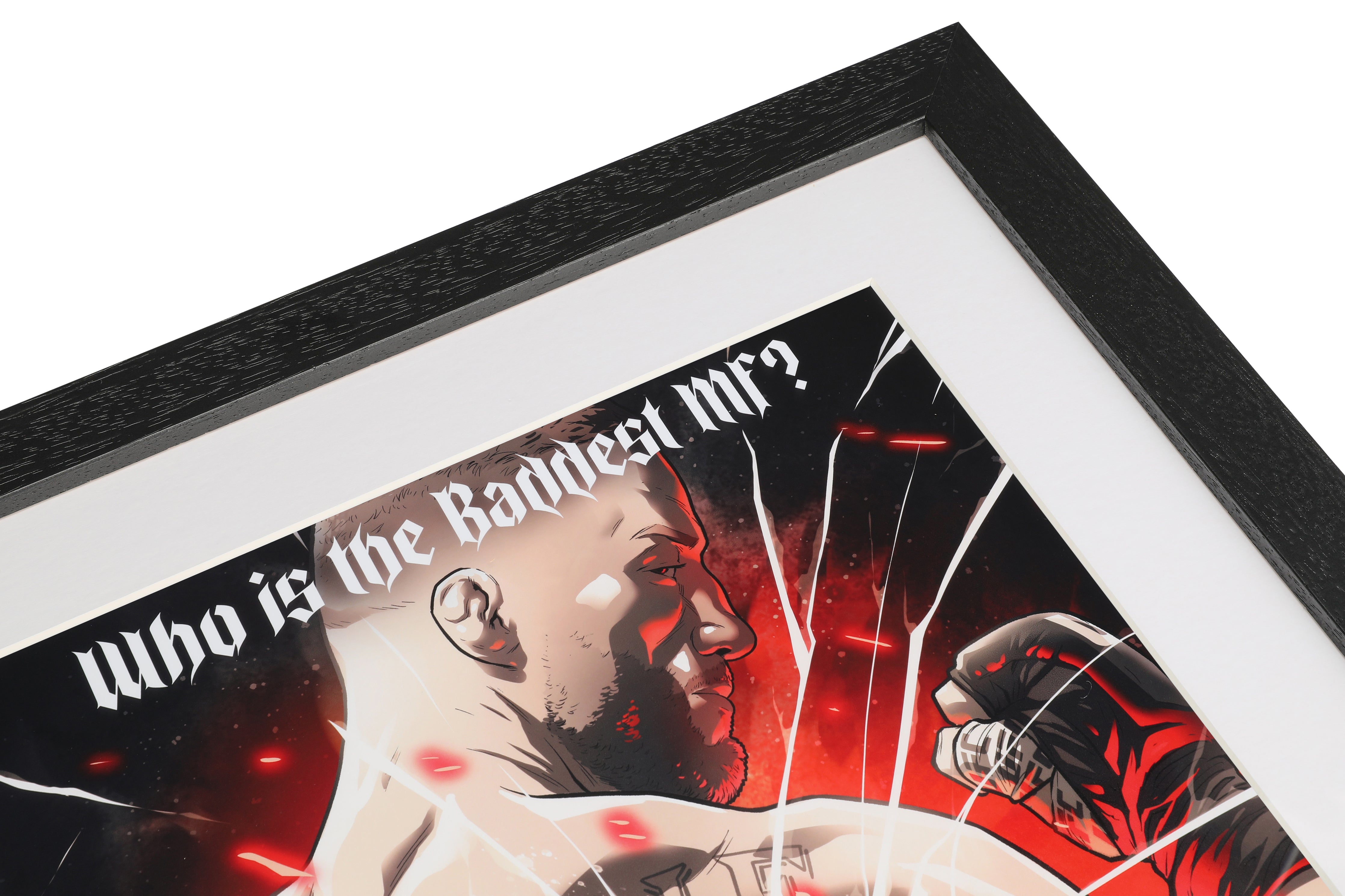 UFC 291: Poirier vs Gaethje 2 Artist Series Framed Print