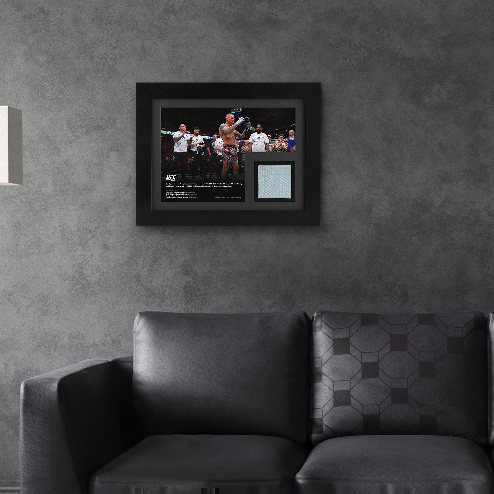 UFC 318: Holloway vs Poirier 3 - Dustin Retirement Edition Canvas & Photo